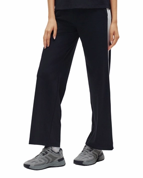 1910786-456 | WOMEN'S HIGH WAIST SIDE STRIPES FLARED PANTS | BLUE/MISC