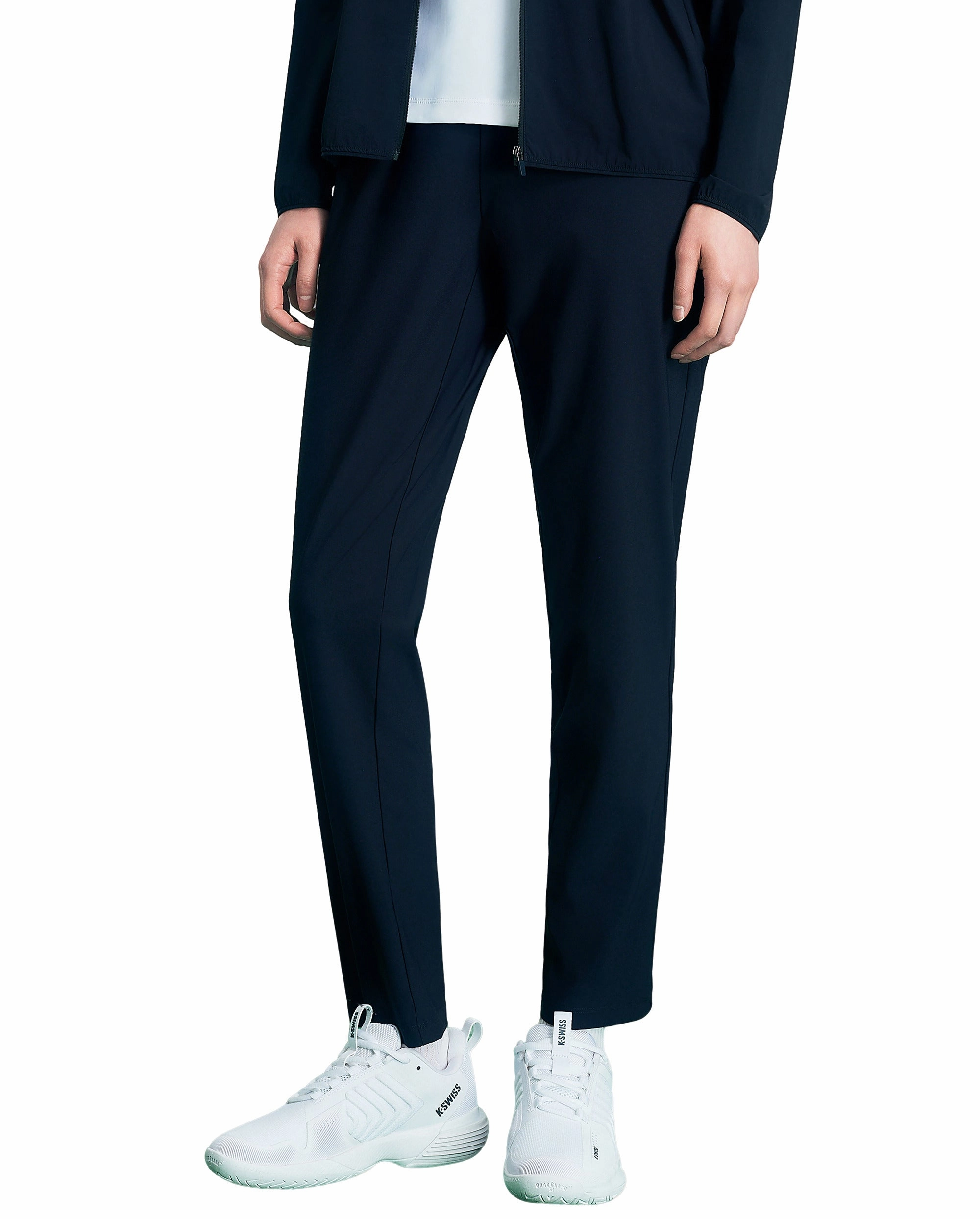 1911671-401 | WOMEN'S K-SWISS LOGO STRAIGHT PANTS | NAVY