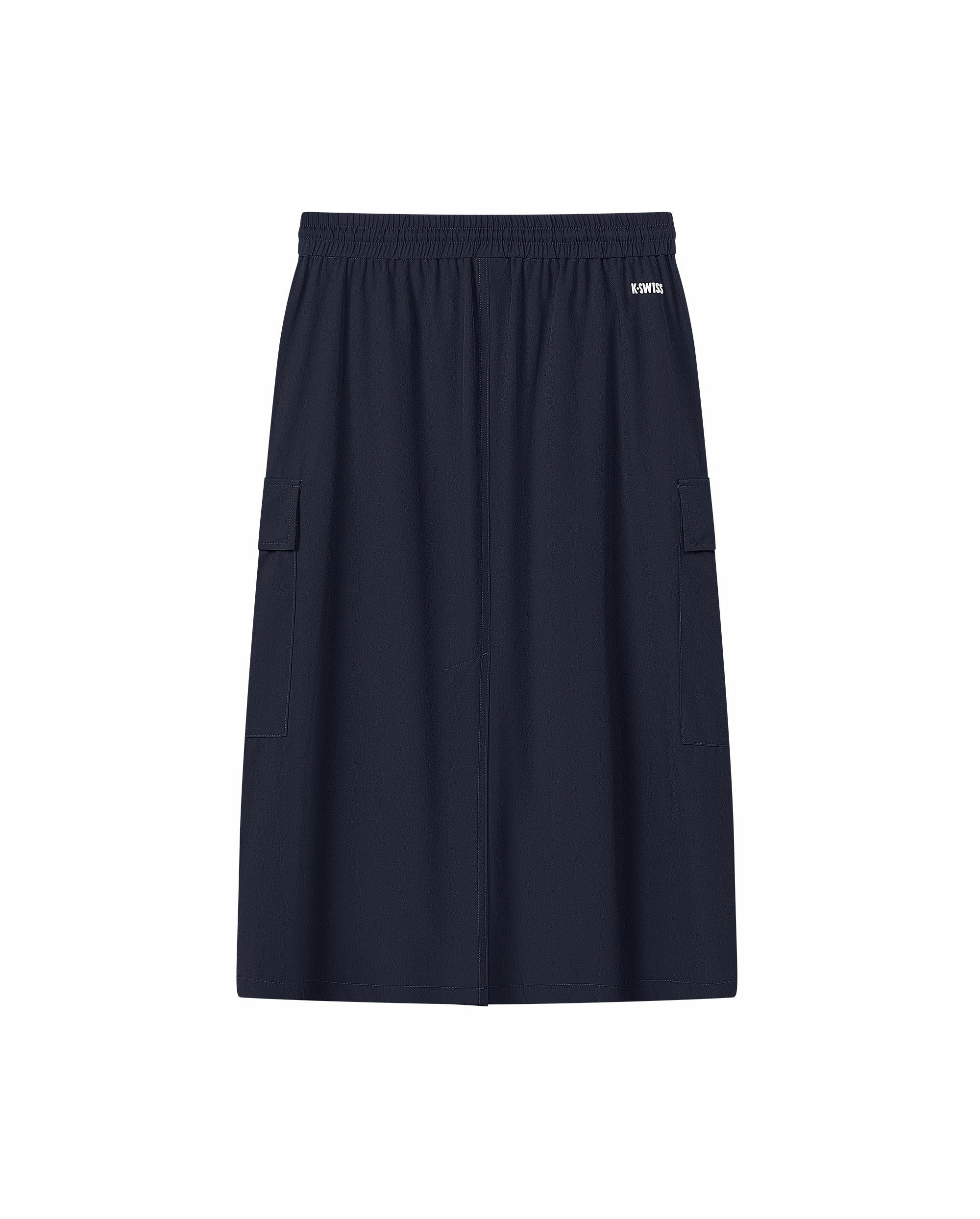 199932-495 | WOMEN'S CARGO MIDI SKIRT | BLUE/MISC