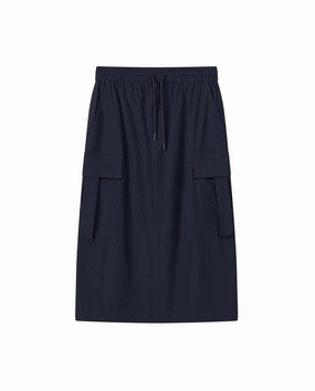 199932-495 | WOMEN'S CARGO MIDI SKIRT | BLUE/MISC