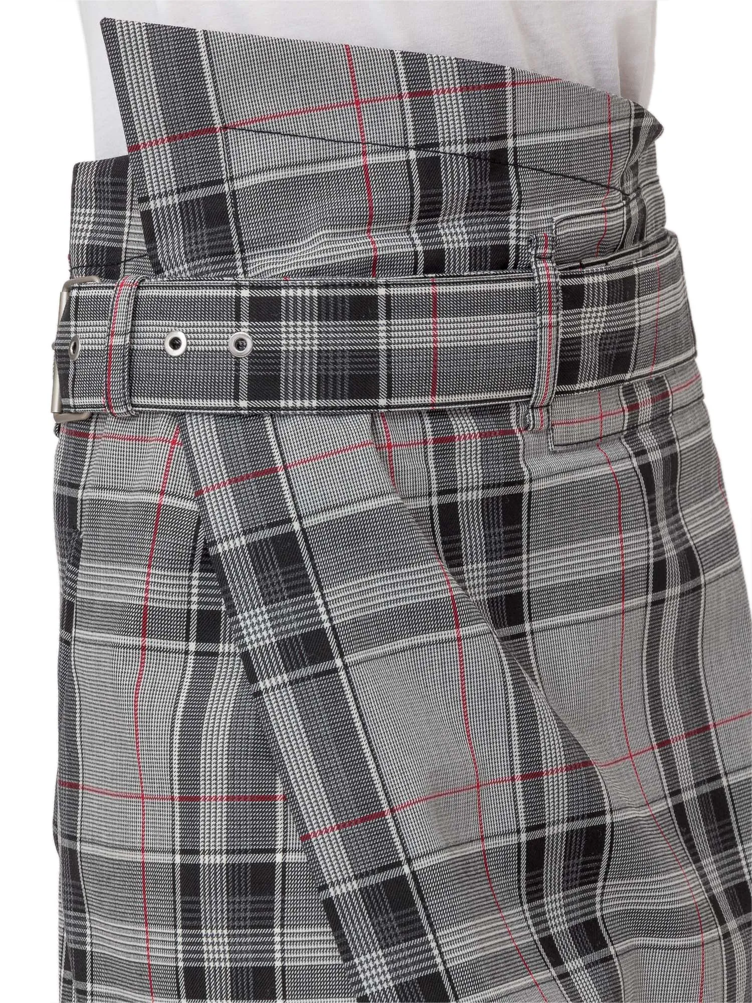 3.1 Phillip Lim Checked Midi Skirt