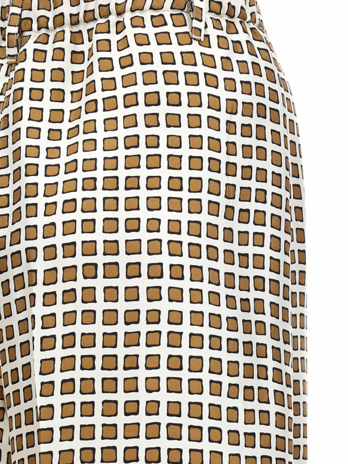 'S Max Mara Printed Wide Leg Trousers
