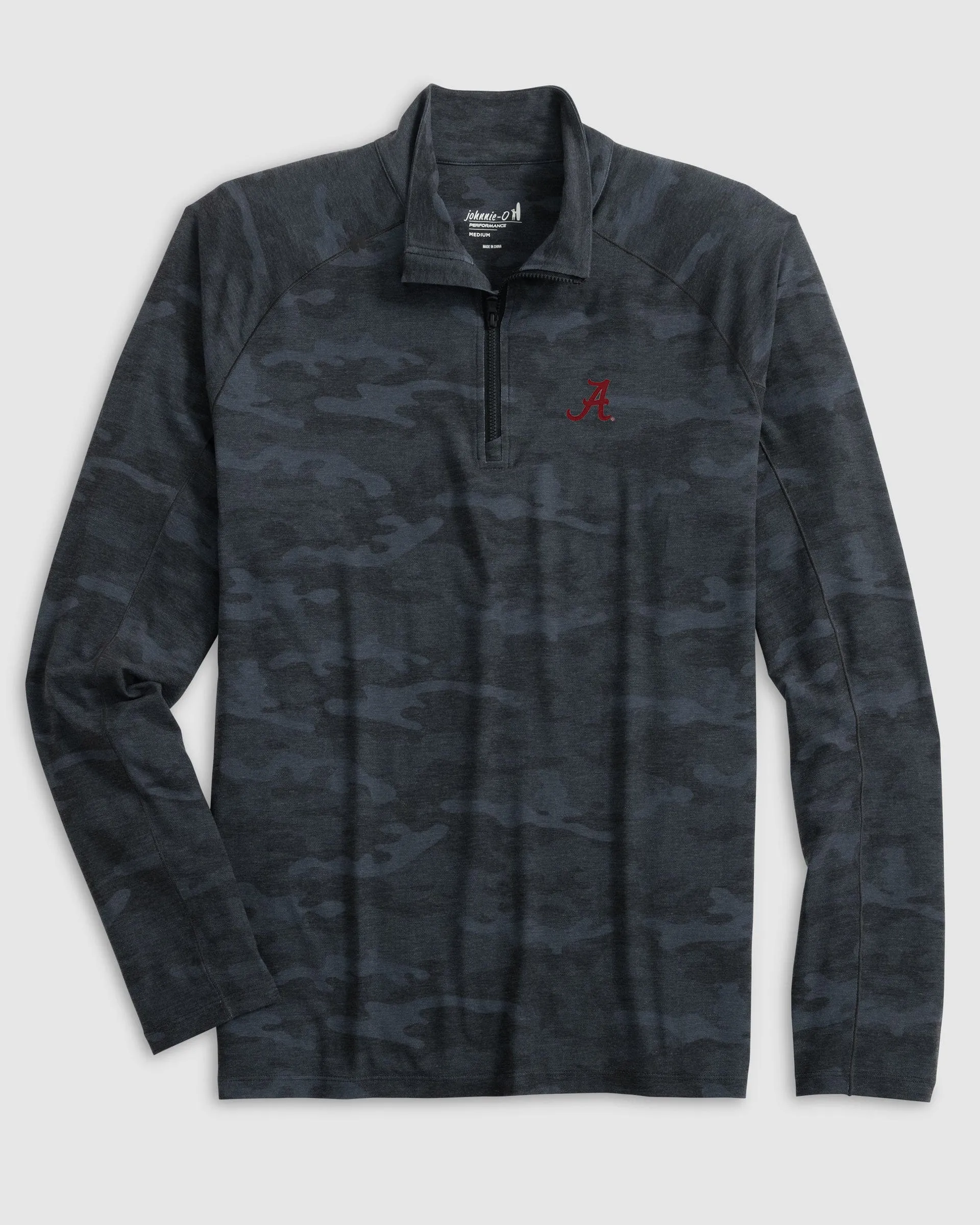 Alabama Patton Performance Camo 1/4-Zip Pullover