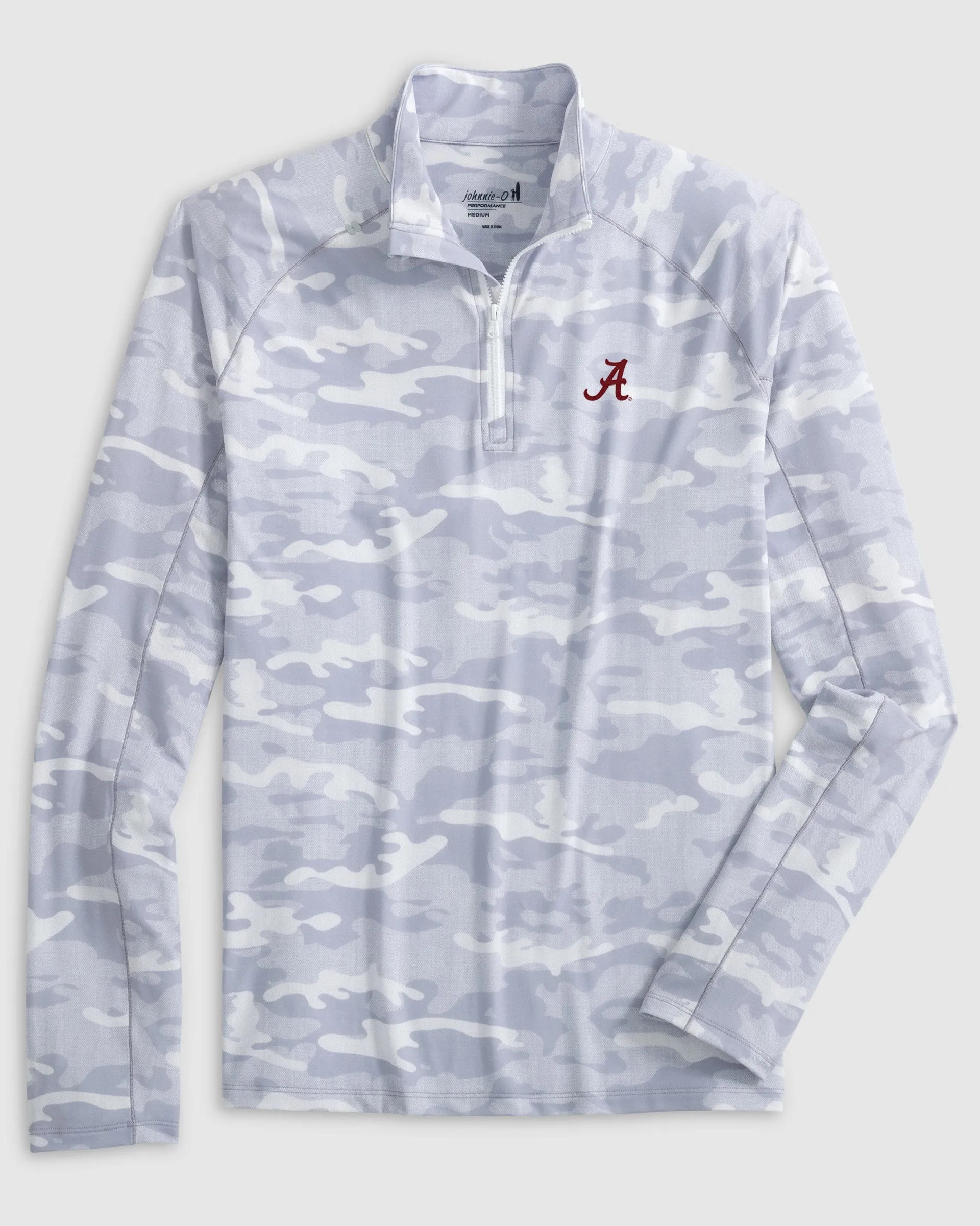 Alabama Patton Performance Camo 1/4-Zip Pullover