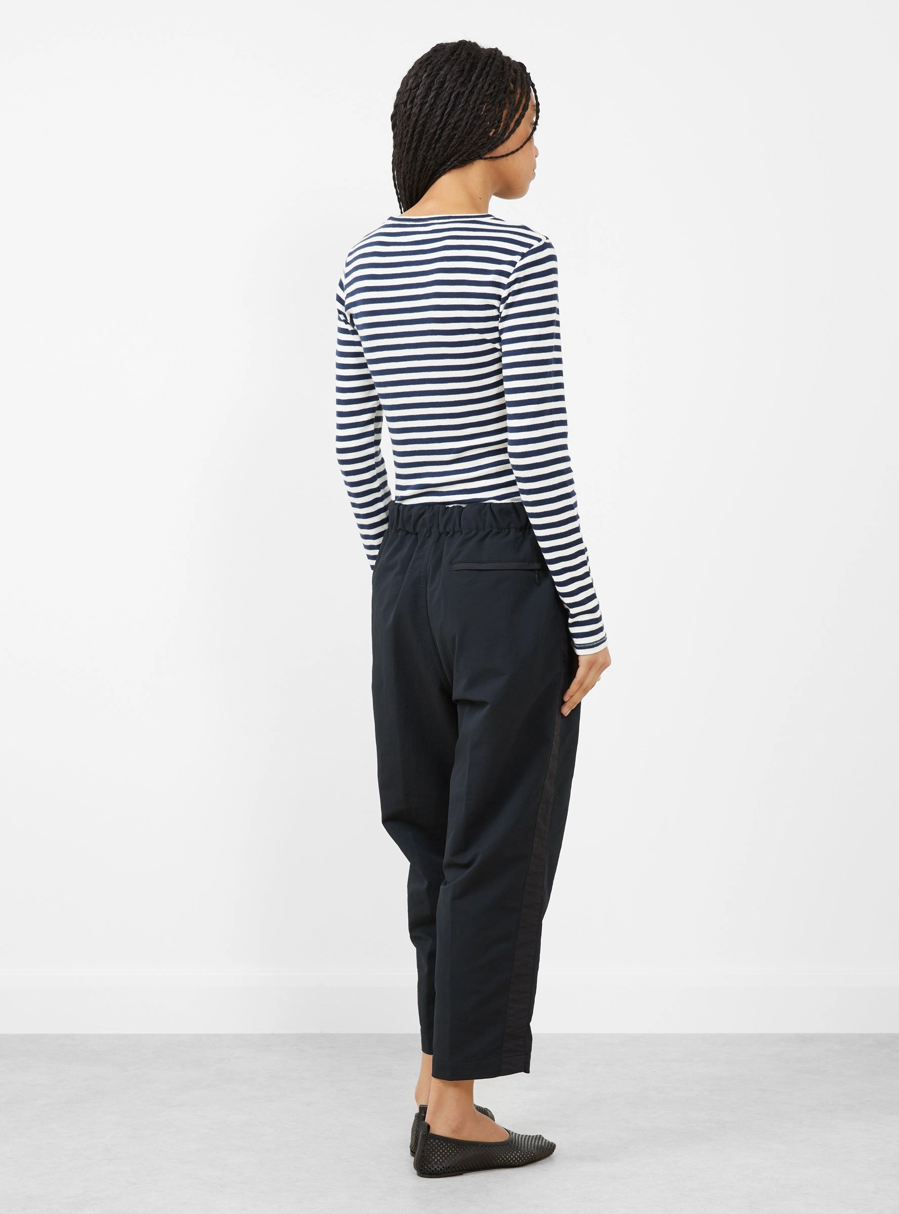 ALPHADRY Cropped Pants Black