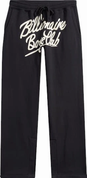 Billiaonire Boys Club BB Script Lounge Pants Black