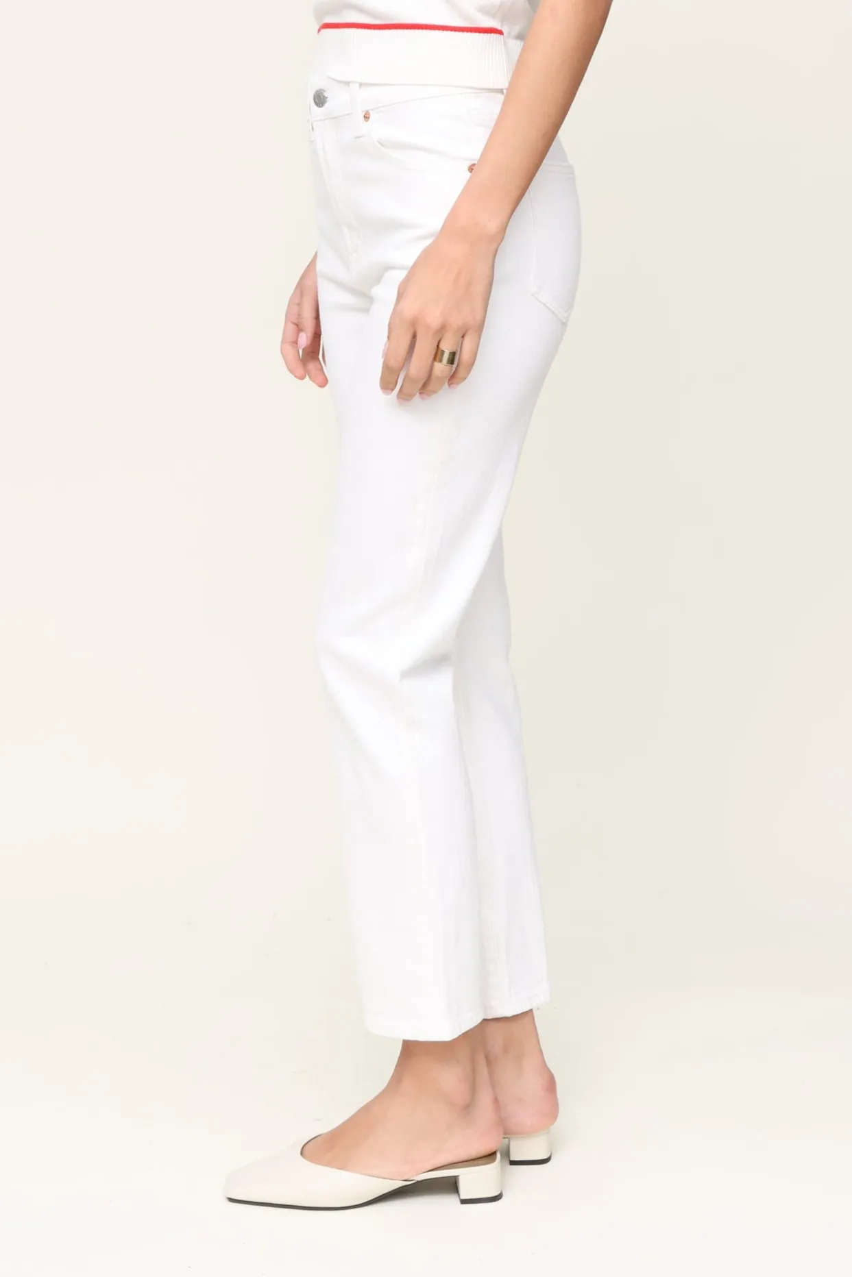 Bri Straight- Antique White