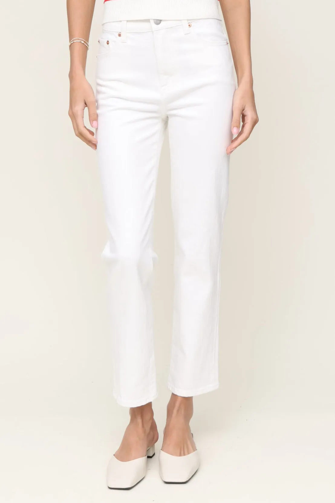 Bri Straight- Antique White