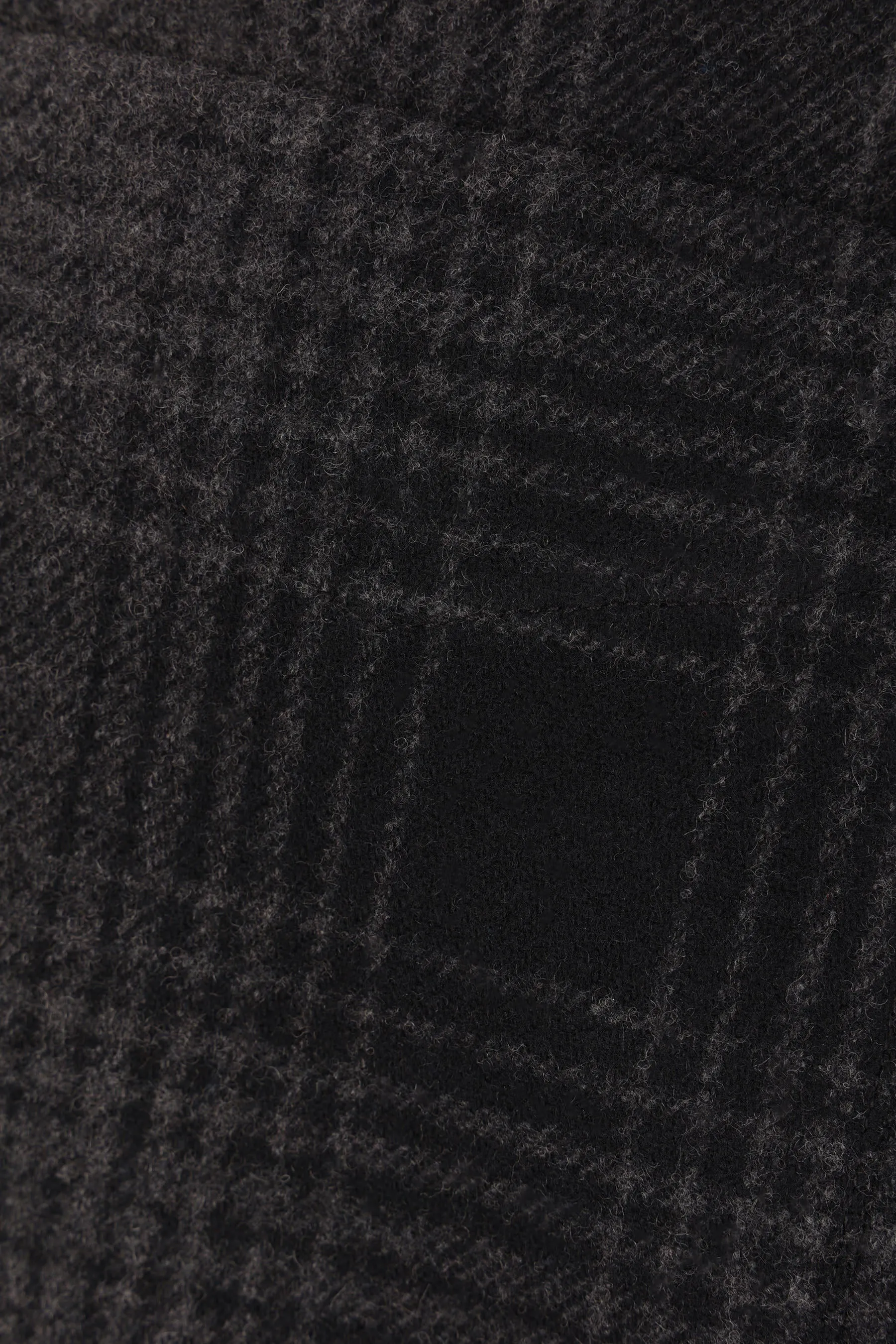 checked flannel oversize shirt