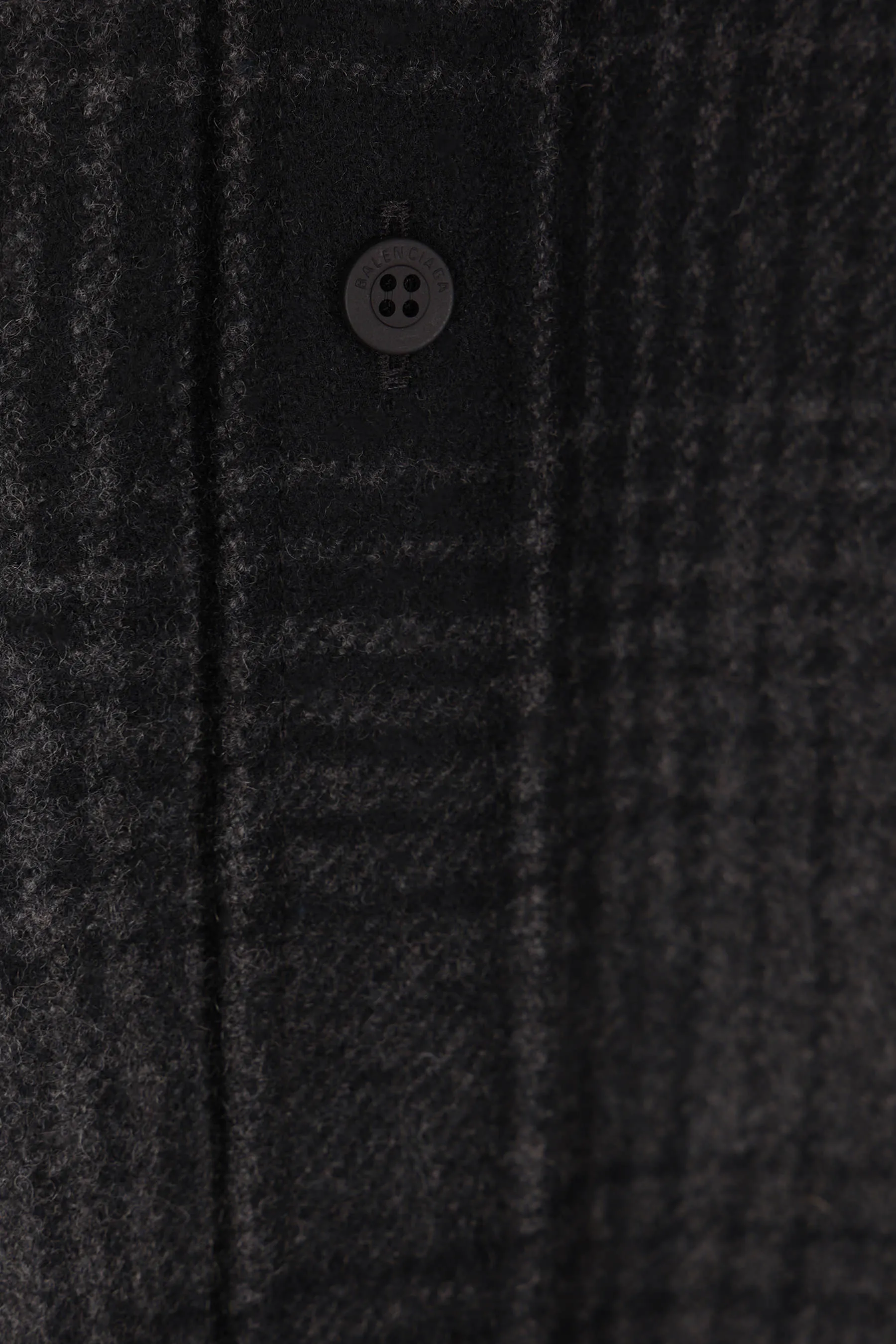 checked flannel oversize shirt