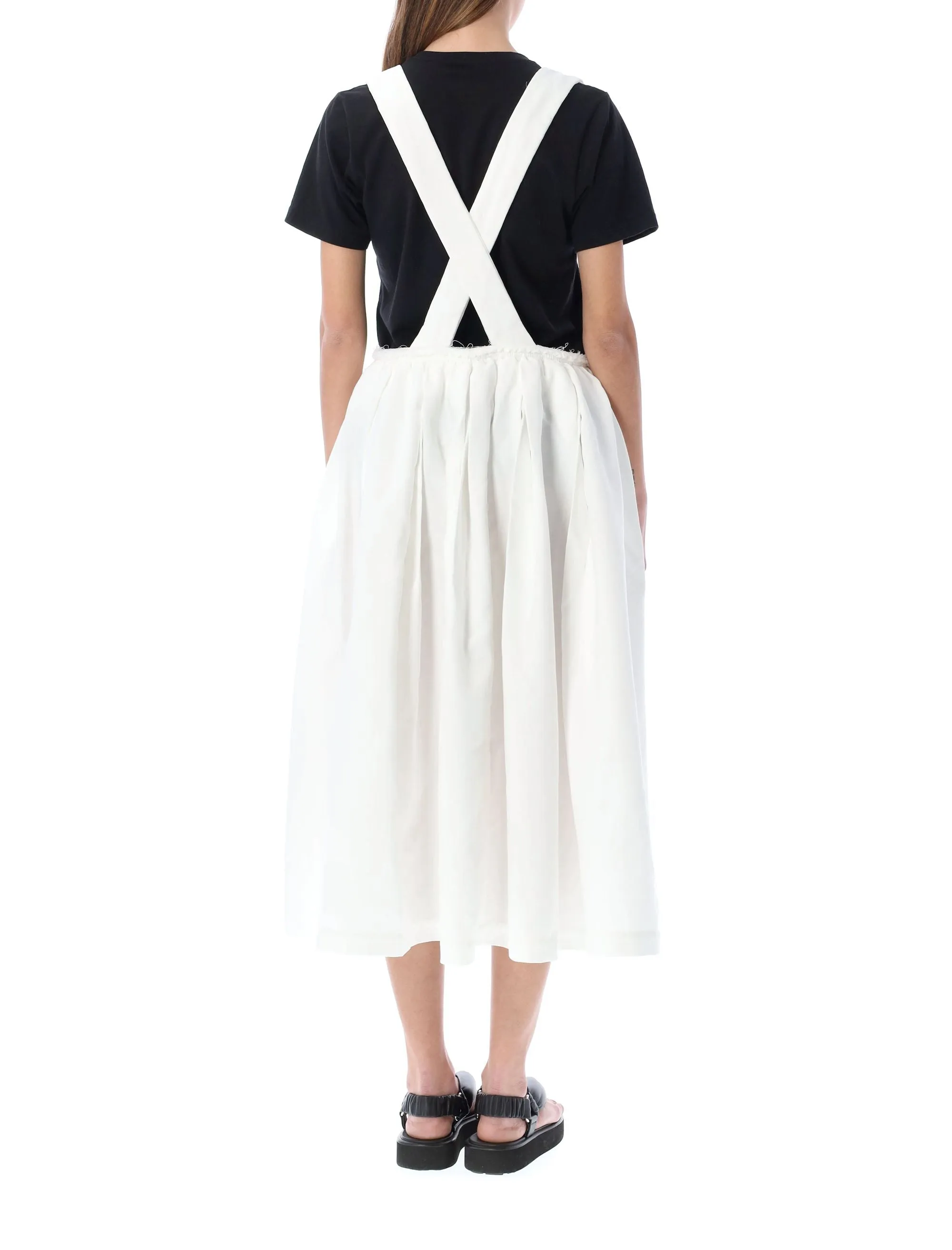 Comme des Garçons Comme des Garçons Pleated Midi Skirt