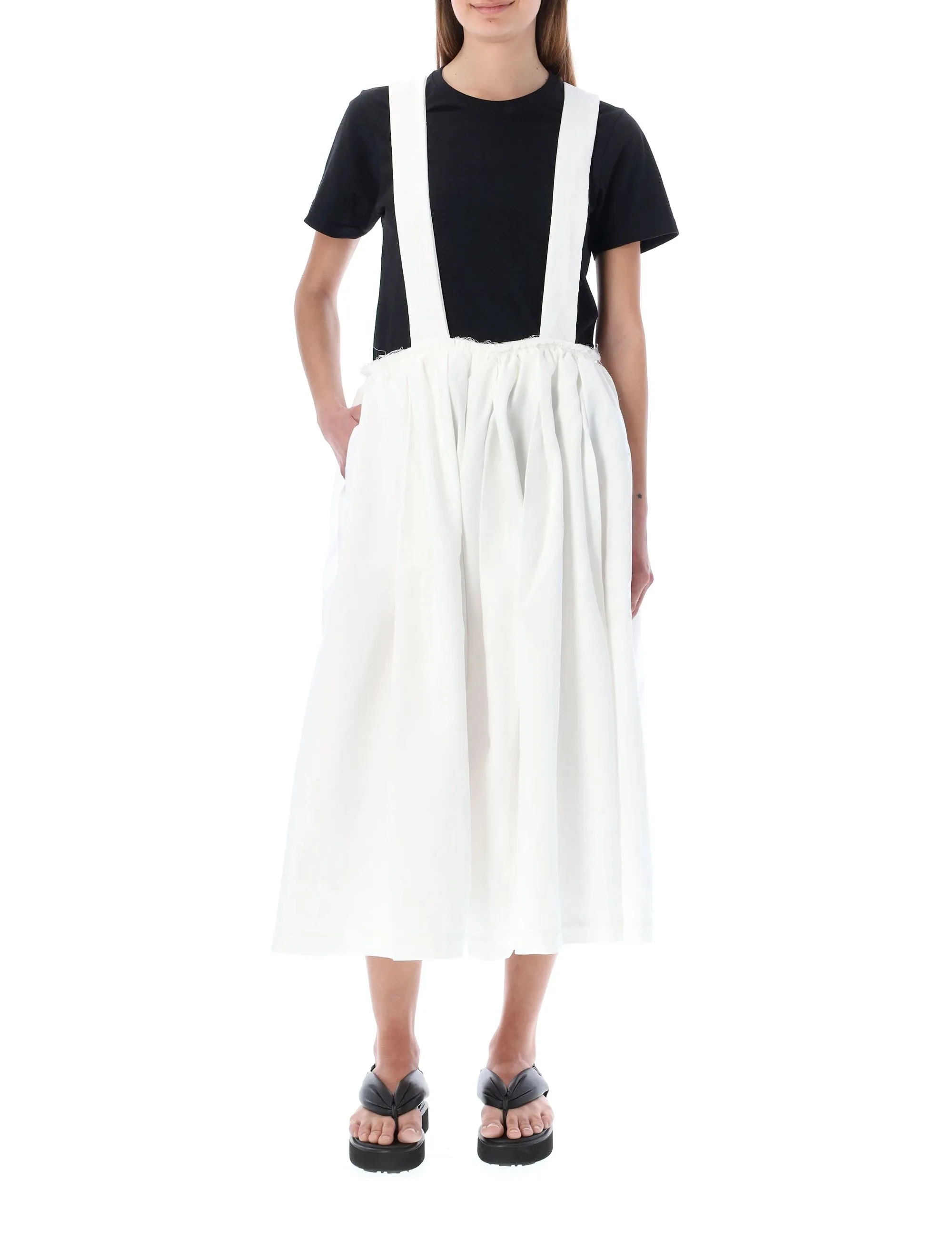 Comme des Garçons Comme des Garçons Pleated Midi Skirt