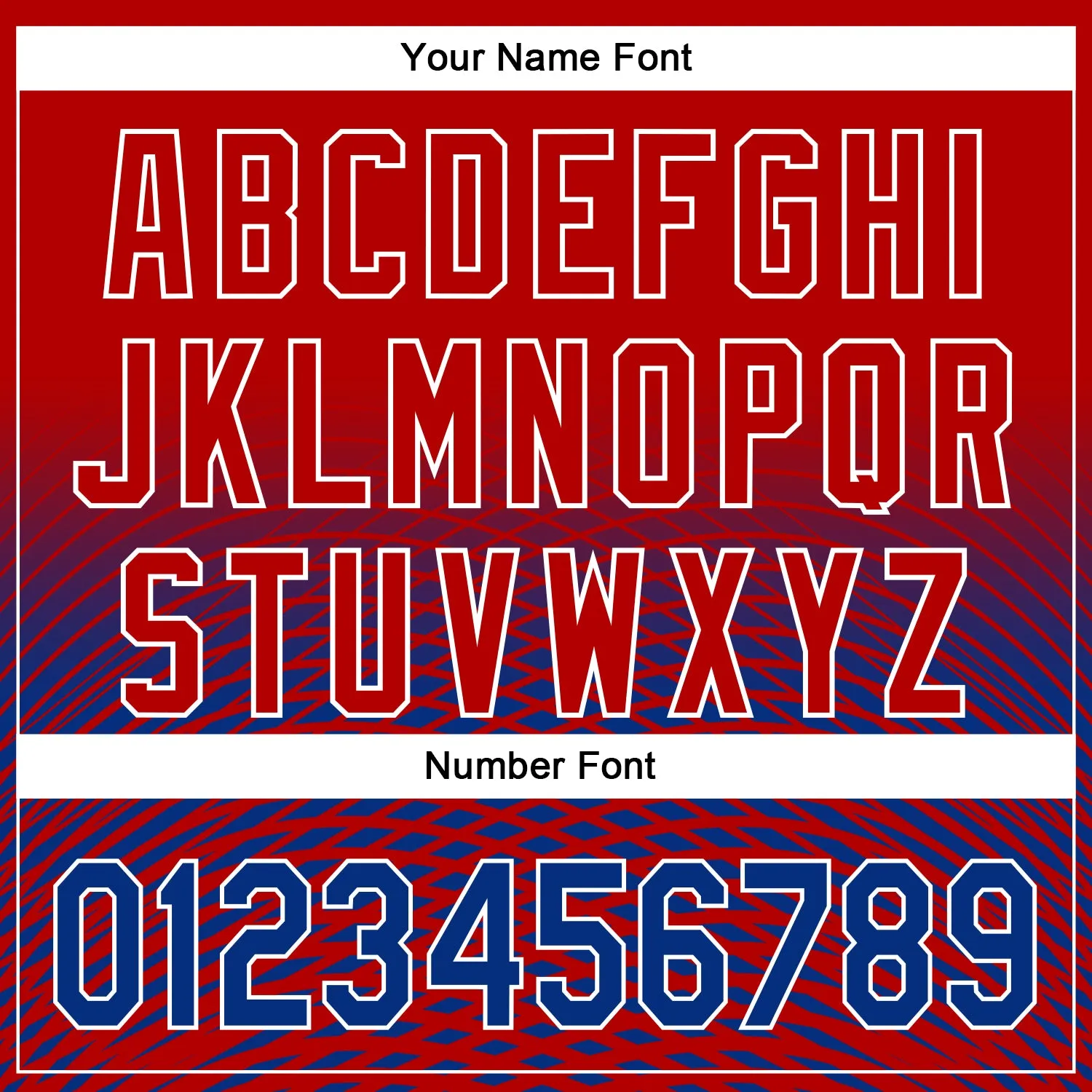 Custom Red Royal-White 3D Pattern Design Gradient Lines Authentic Baseball Jersey