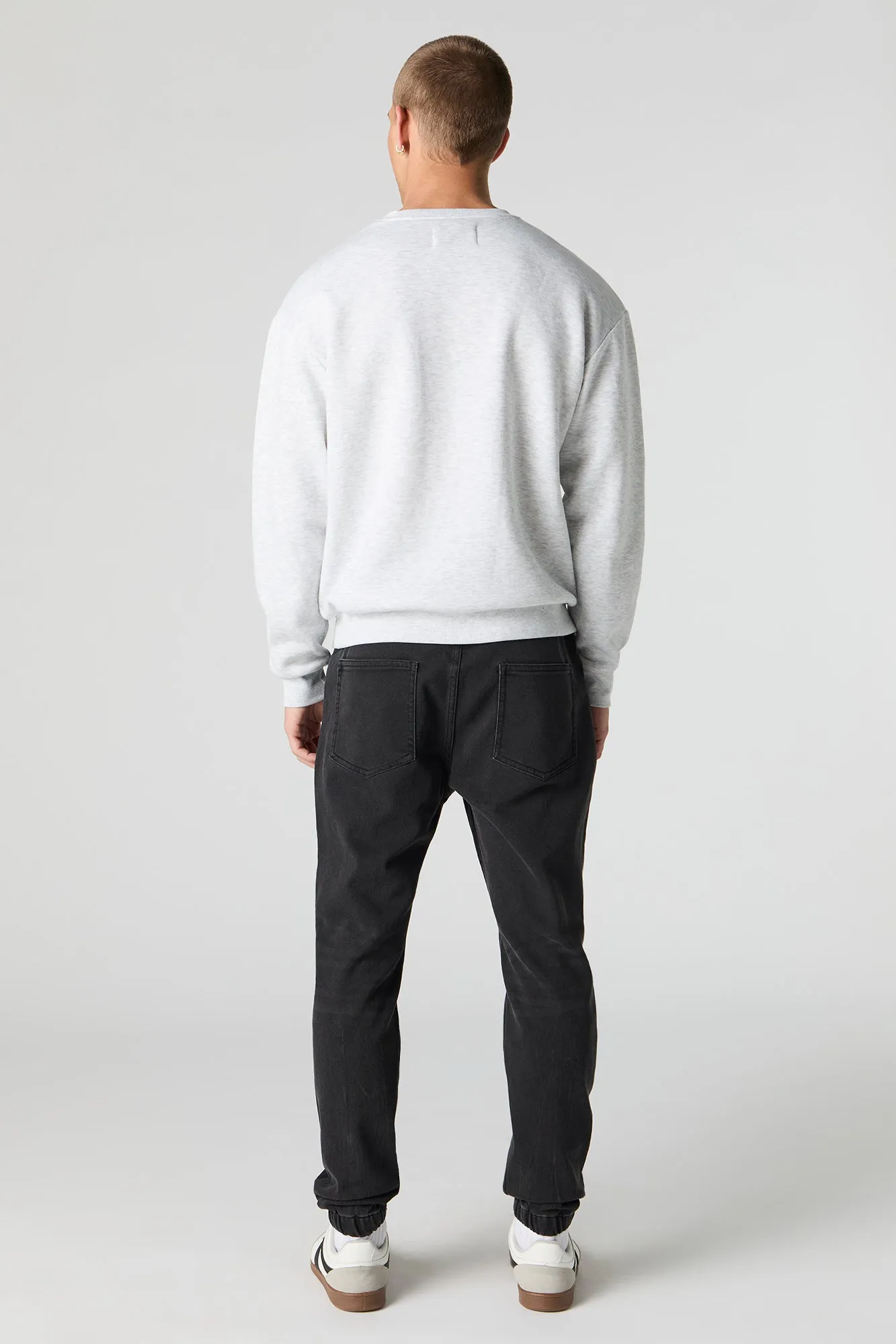 Denim Drawstring Jogger