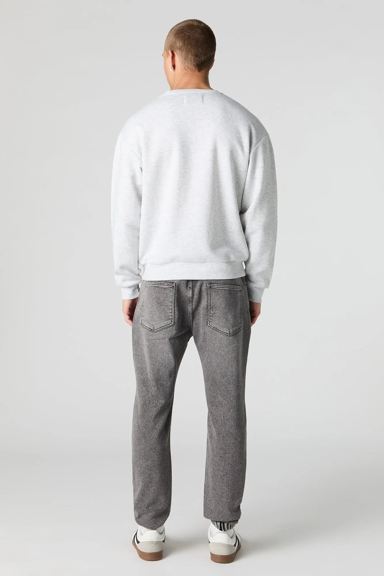 Denim Drawstring Jogger