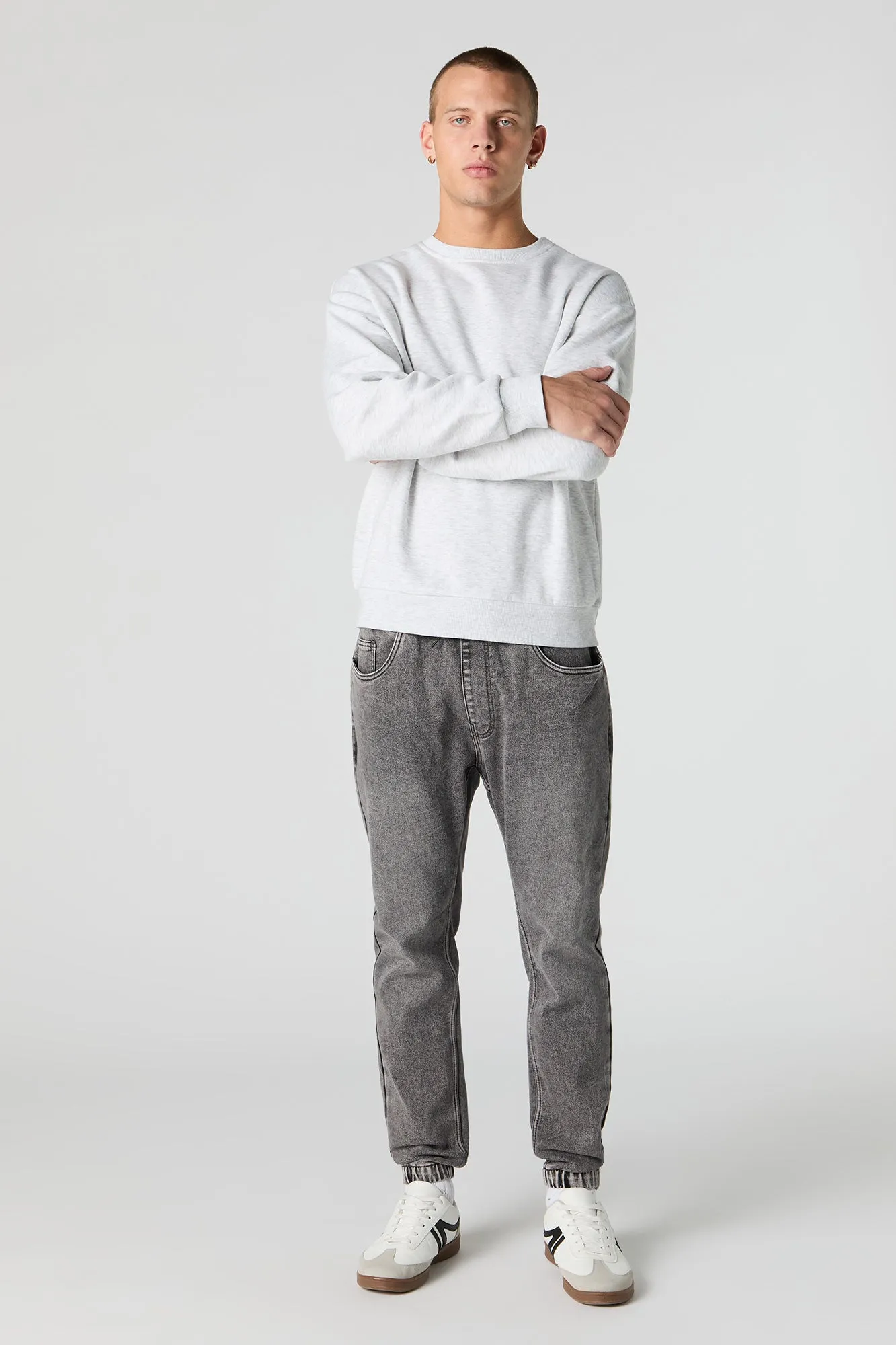 Denim Drawstring Jogger