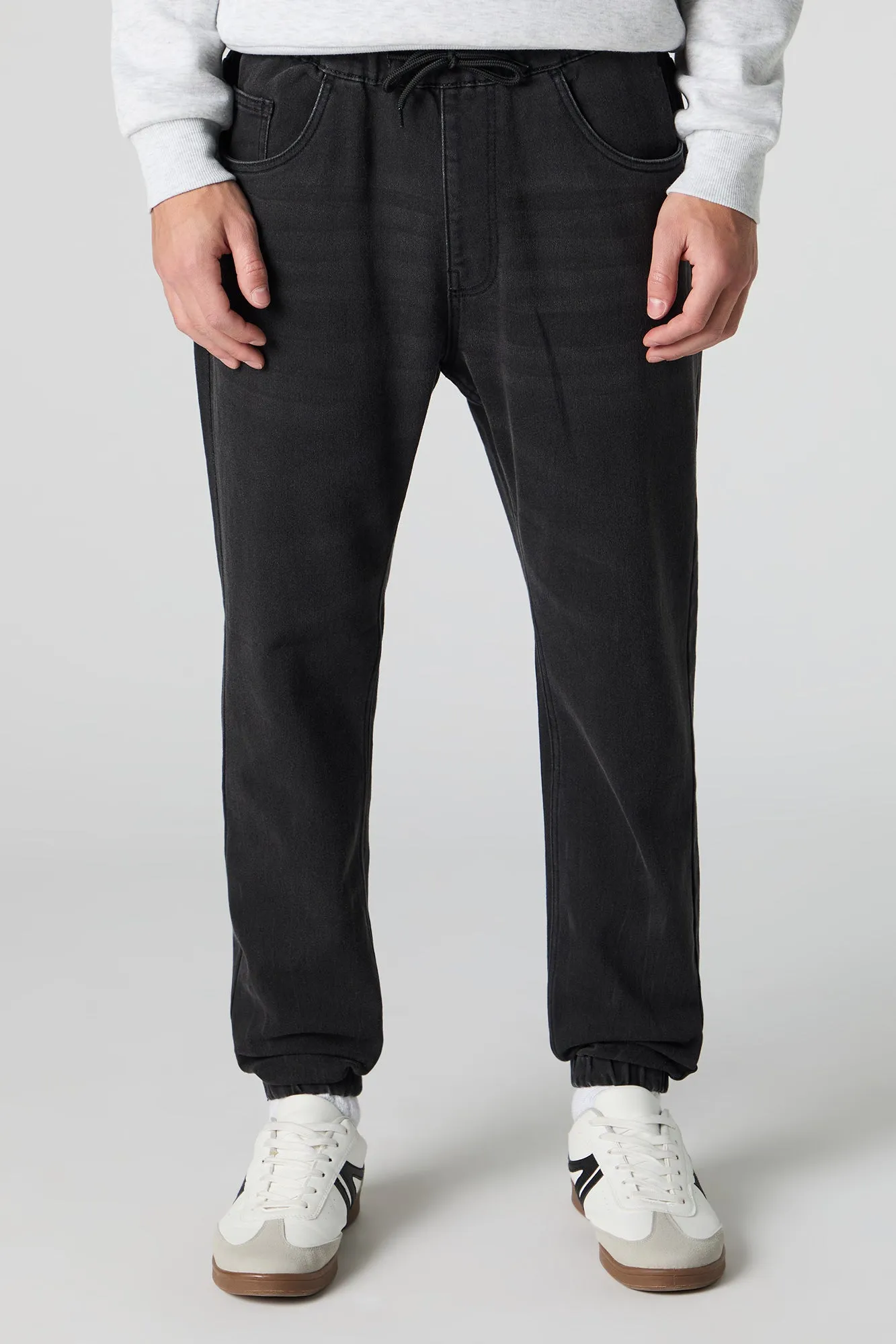 Denim Drawstring Jogger