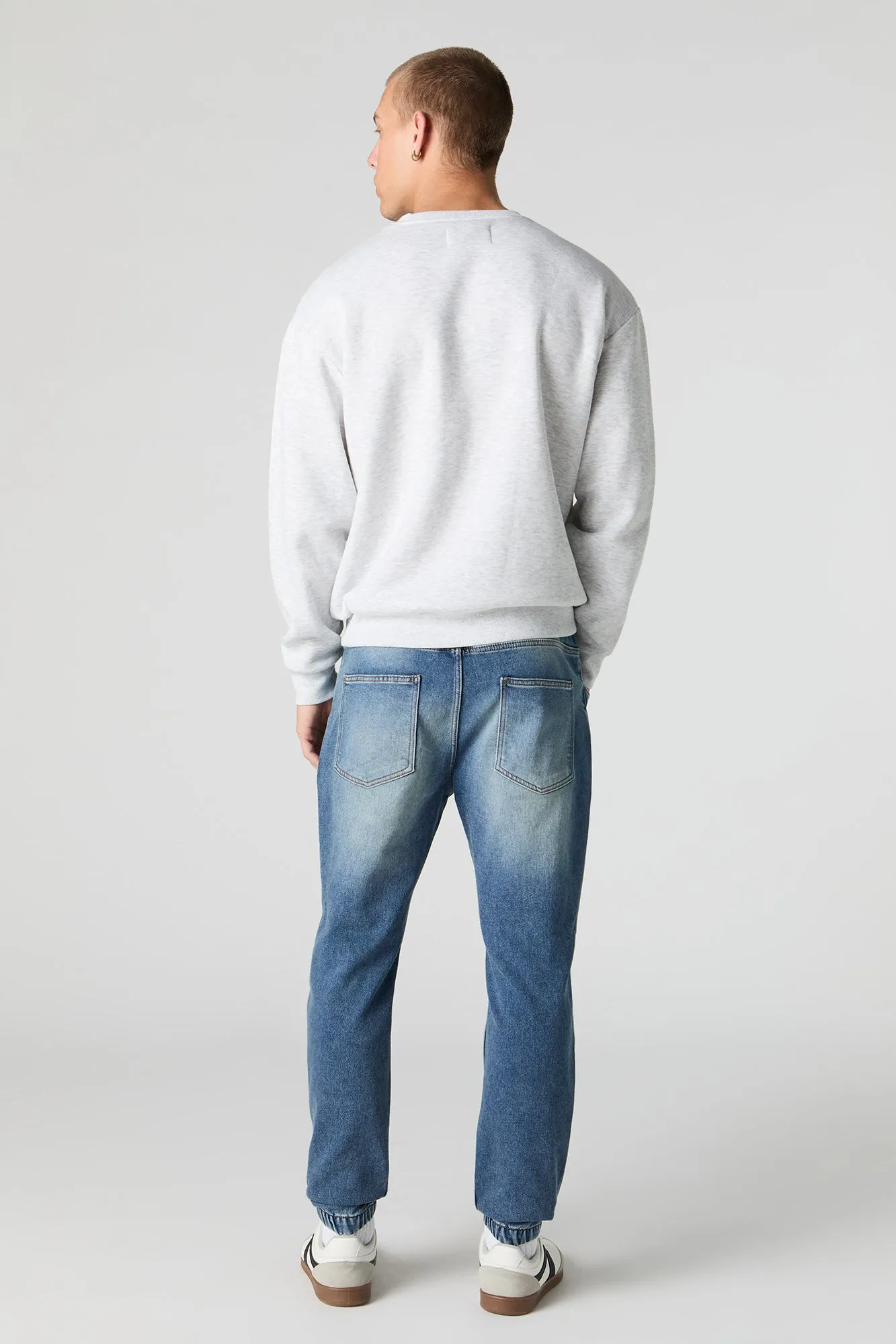 Denim Drawstring Jogger