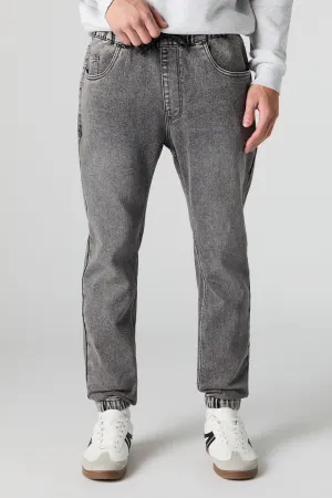 Denim Drawstring Jogger