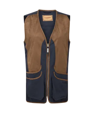 Edenham Clay Shooting Vest - True Navy