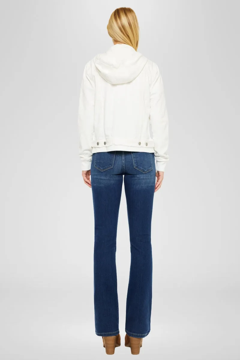 Eleni Denim Hoodie Jacket