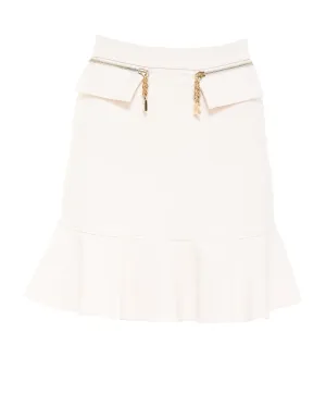 Elisabetta Franchi Flounce Mini Skirt