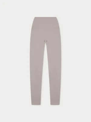EMBLEM SCULPTING STRETCH LEGGINGS - GREY