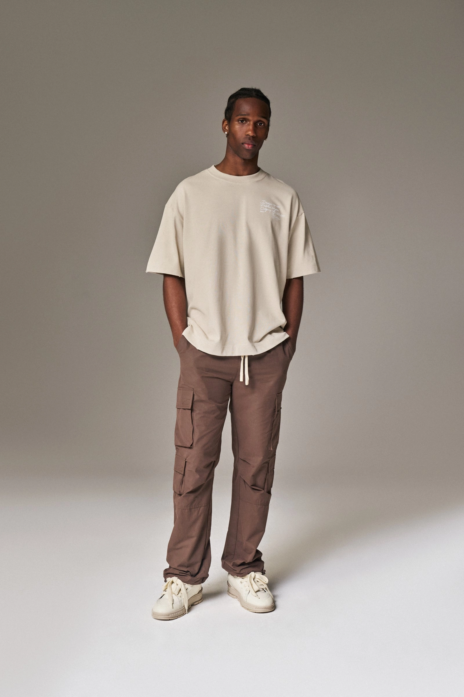 ESSENTIALS CARGO PANT - BROWN