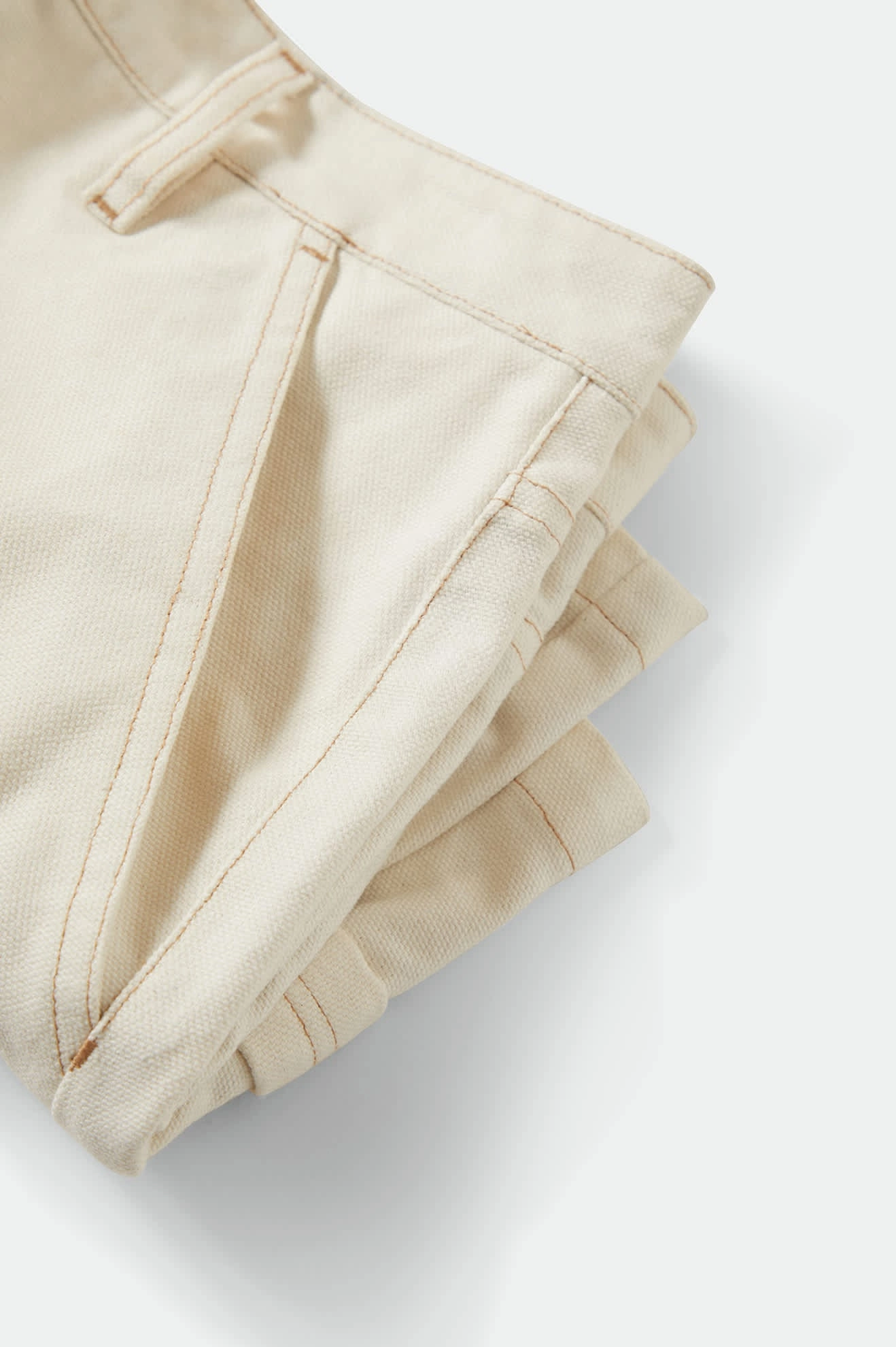 Essex Painter Mini Skirt - Egret White