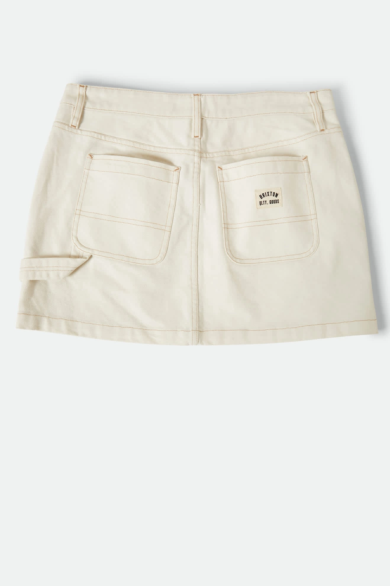 Essex Painter Mini Skirt - Egret White