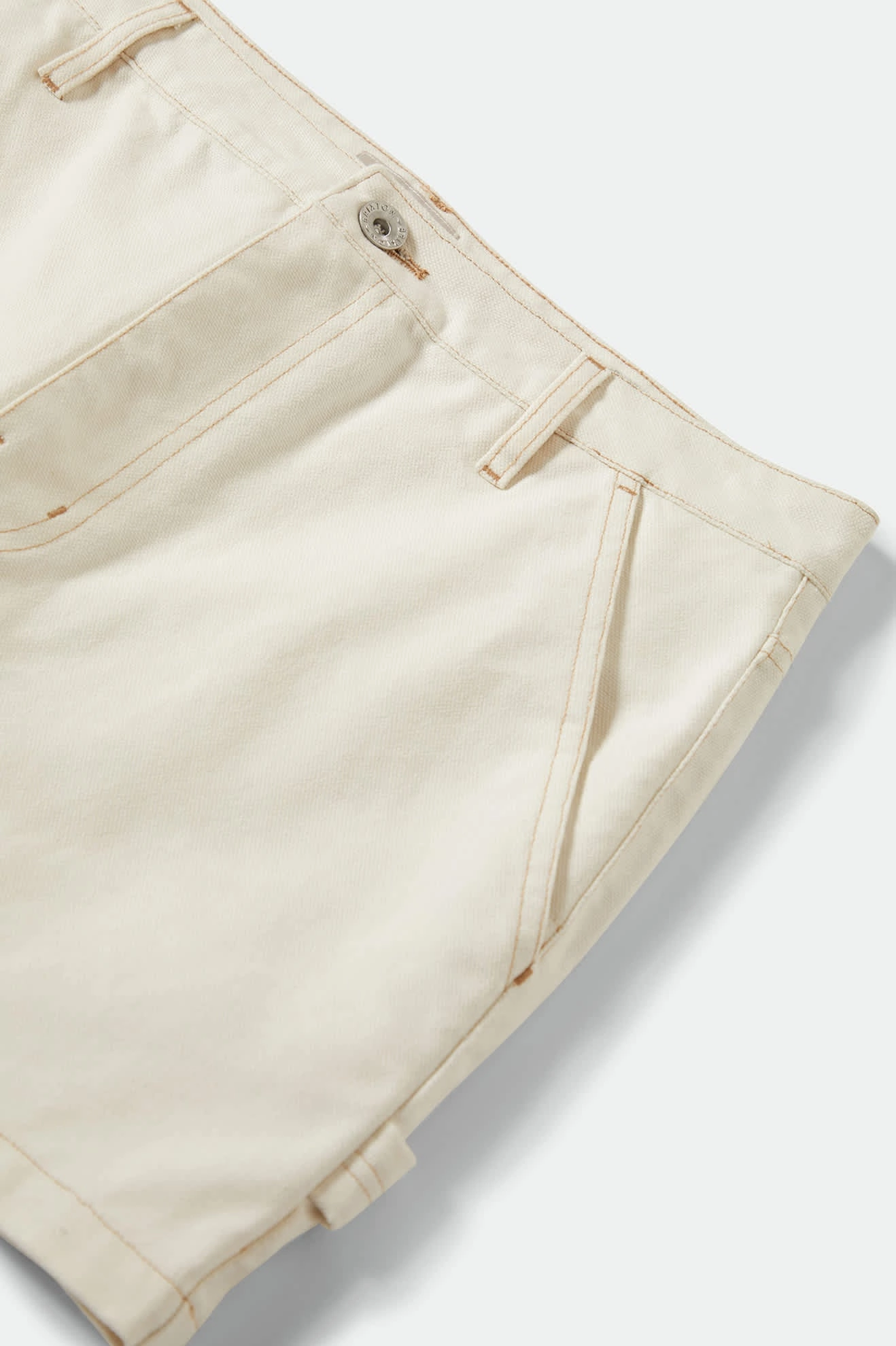 Essex Painter Mini Skirt - Egret White