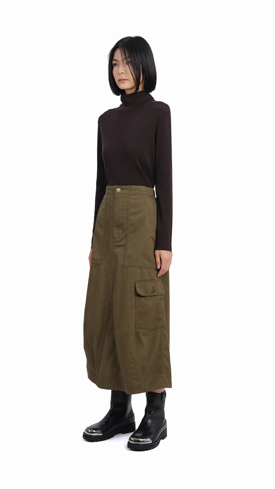 Fatigue Midi Skirt