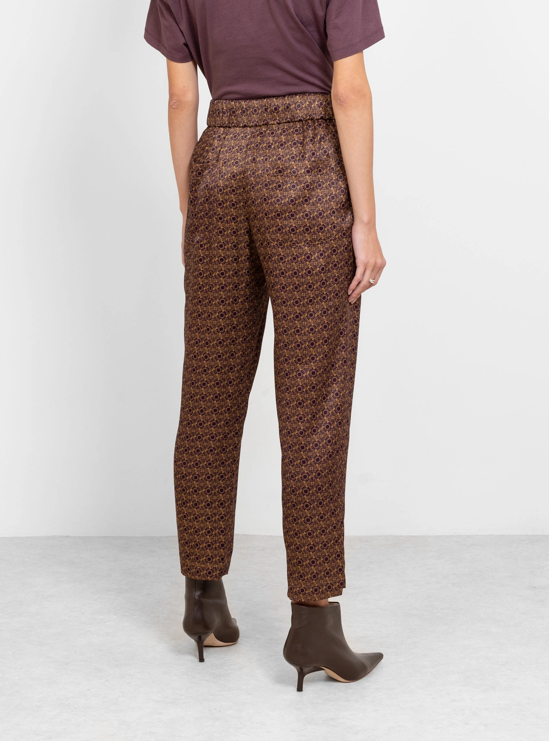 Fez Pant Gold & Purple