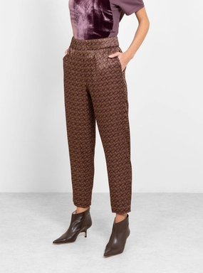 Fez Pant Gold & Purple
