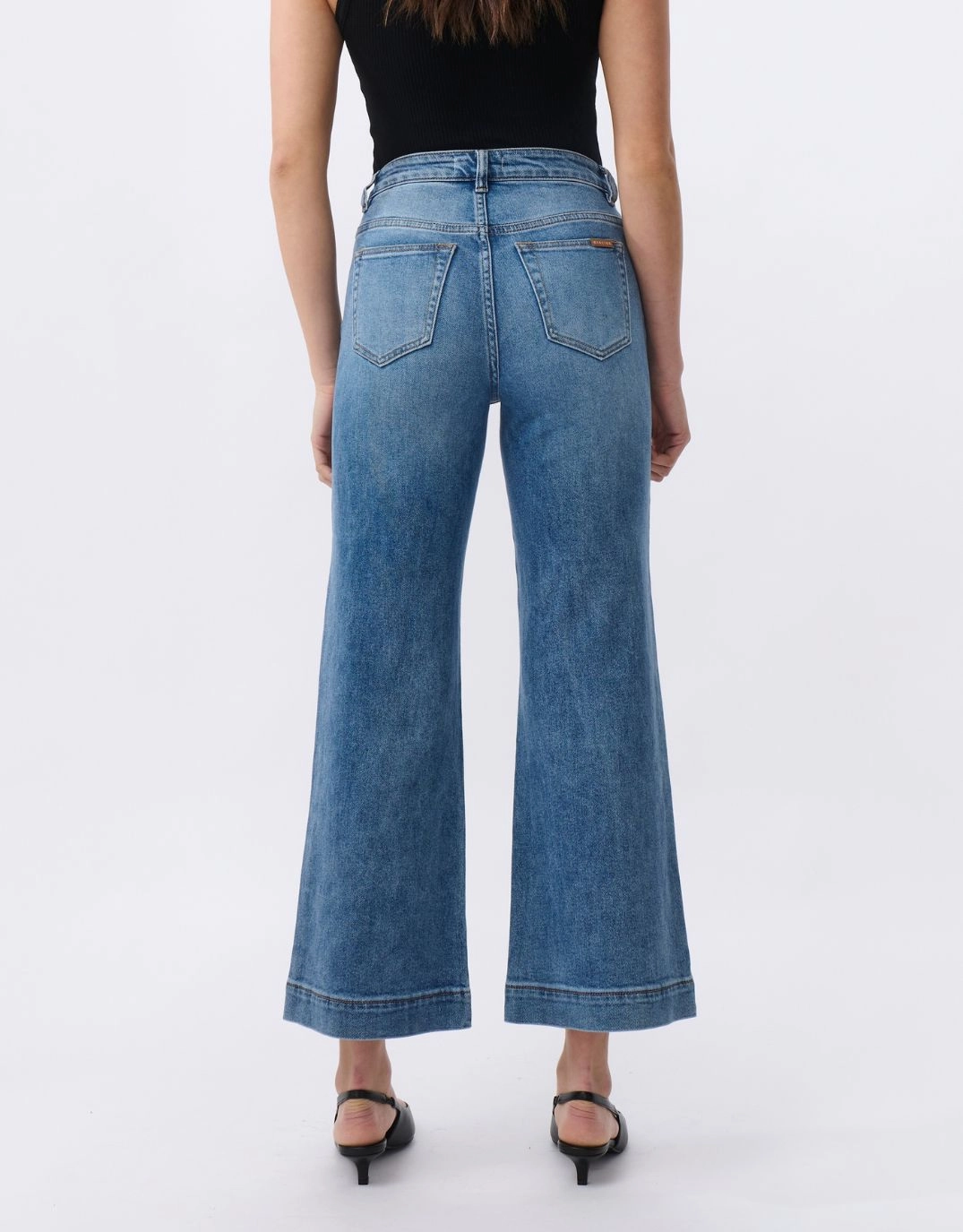 Freya Wide Leg Jeans - Dakota Wash