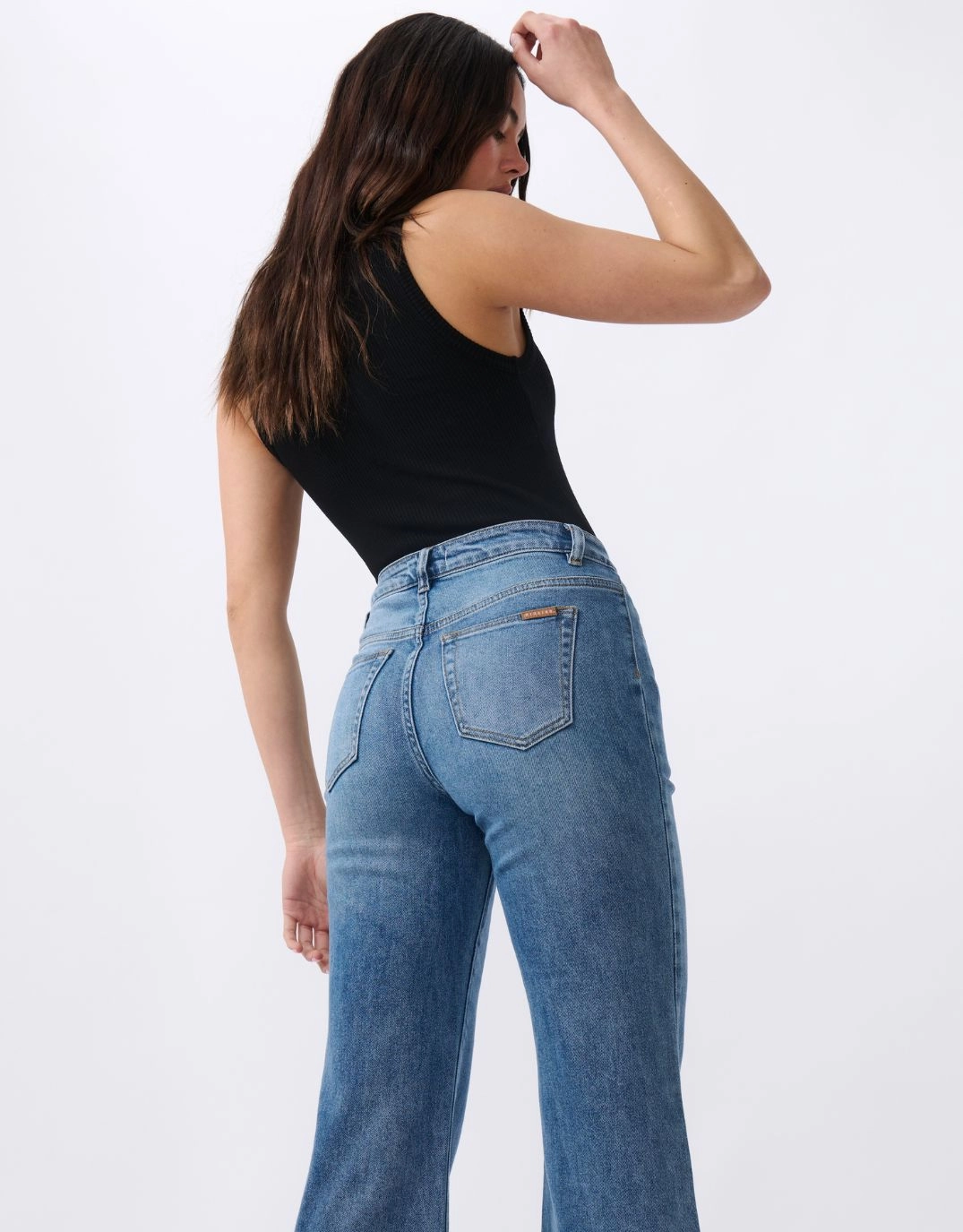 Freya Wide Leg Jeans - Dakota Wash