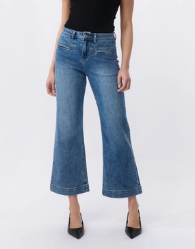 Freya Wide Leg Jeans - Dakota Wash