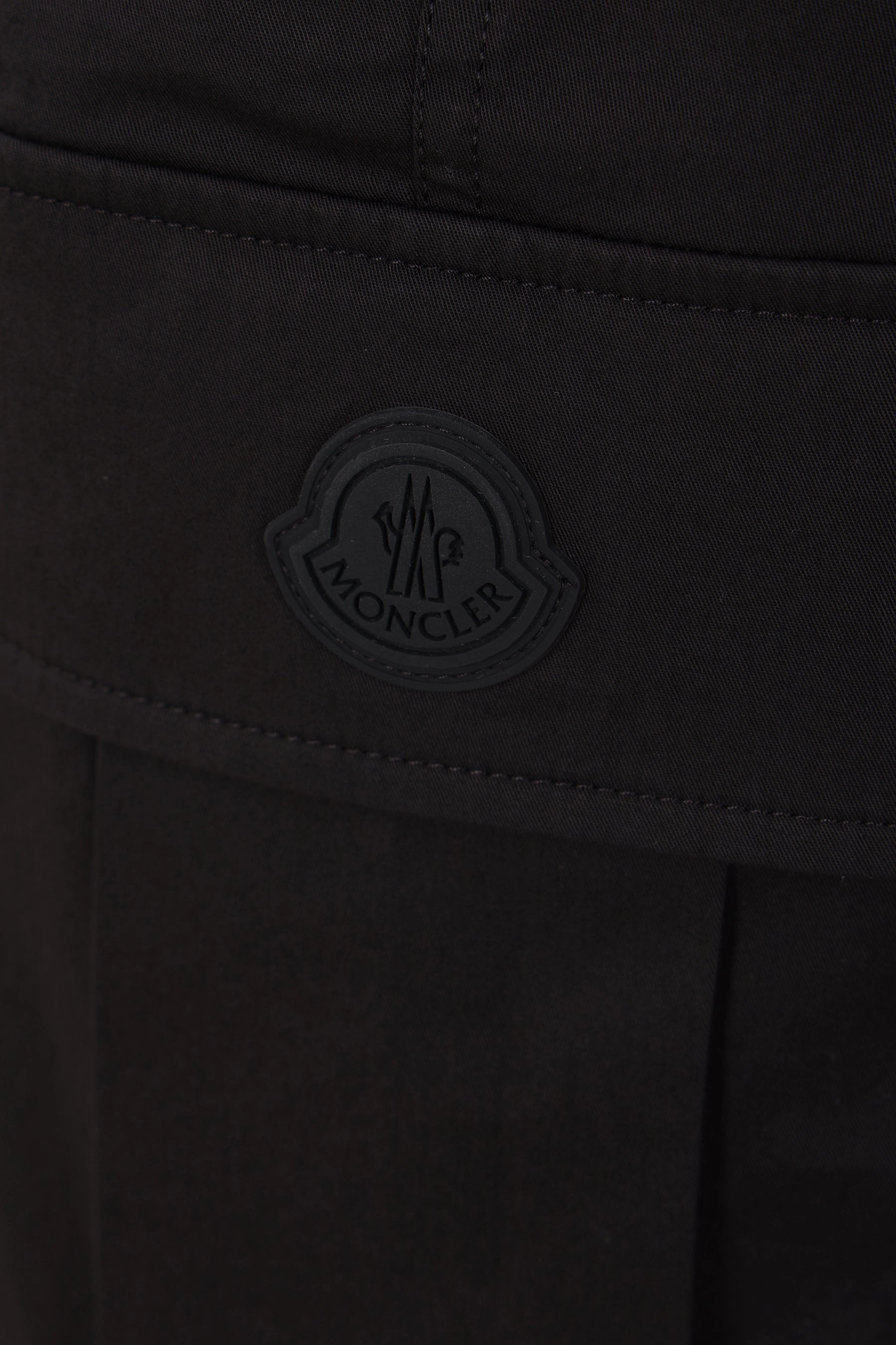 gabardine cargo trousers