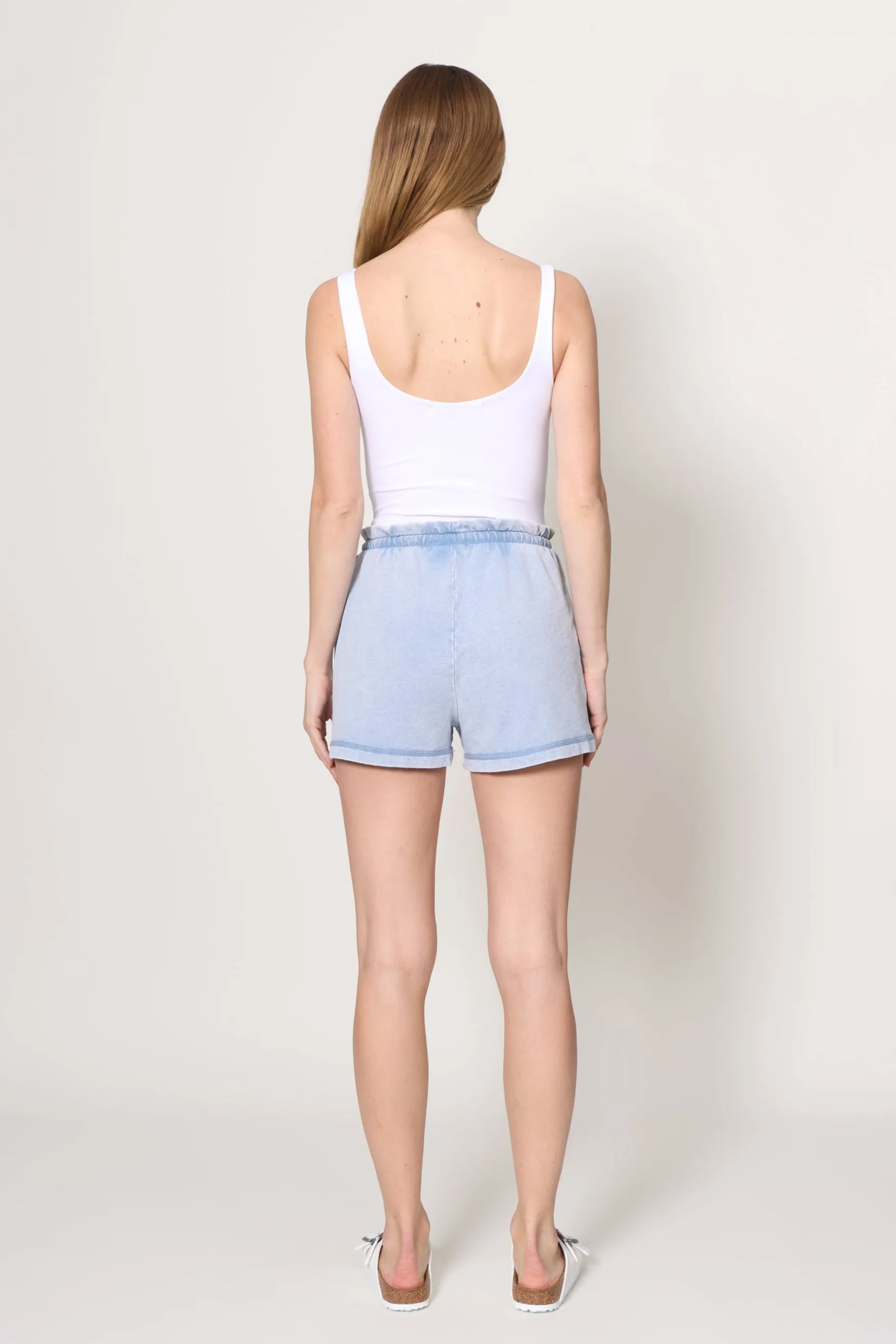 Gael Knit Denim Short