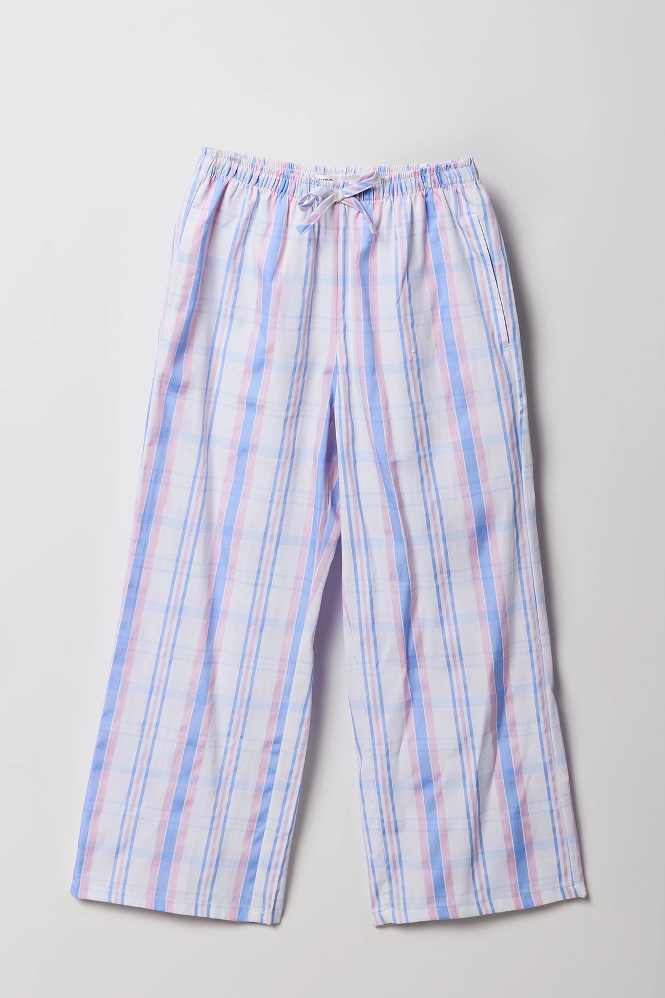 Girls Poplin Wide Leg Pant