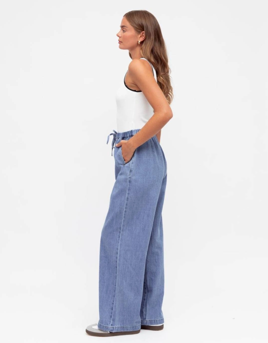 Hadley Denim Pants - Blue