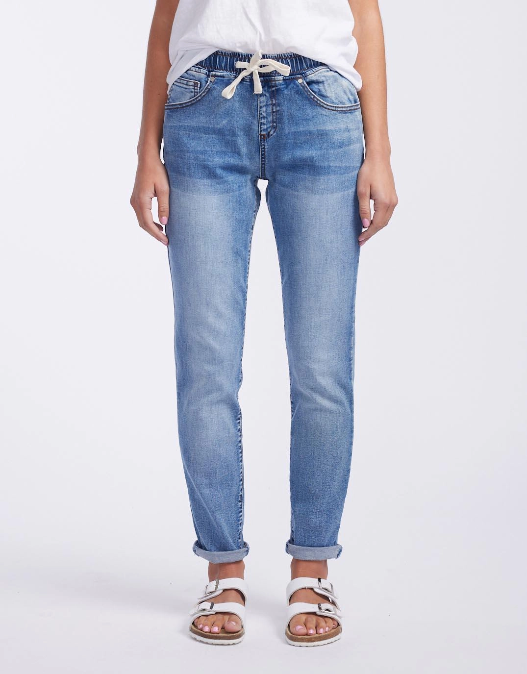 Juliette Jogger Jean - Light Blue