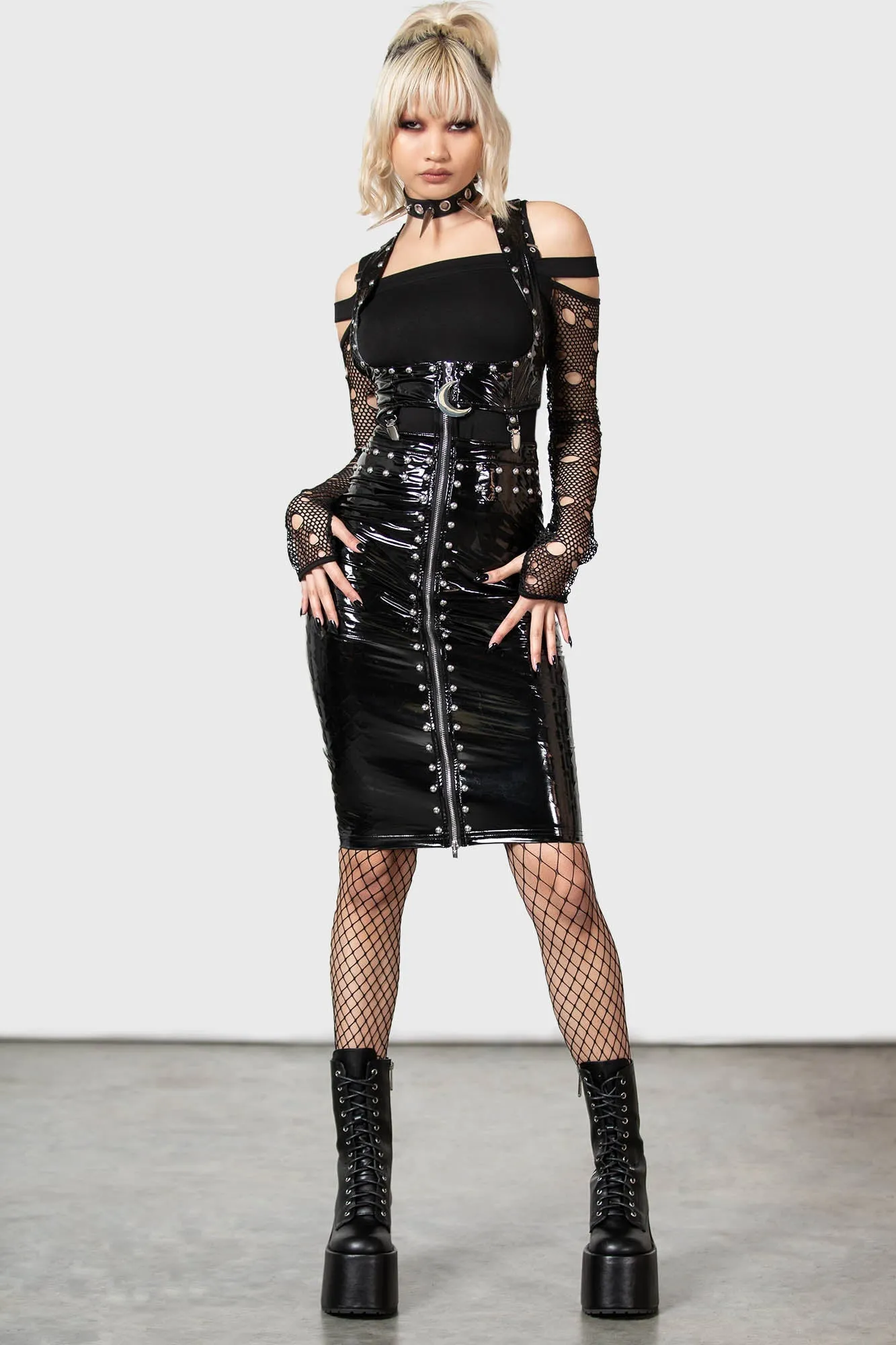 Madame Hexx Midi Dress - Resurrect