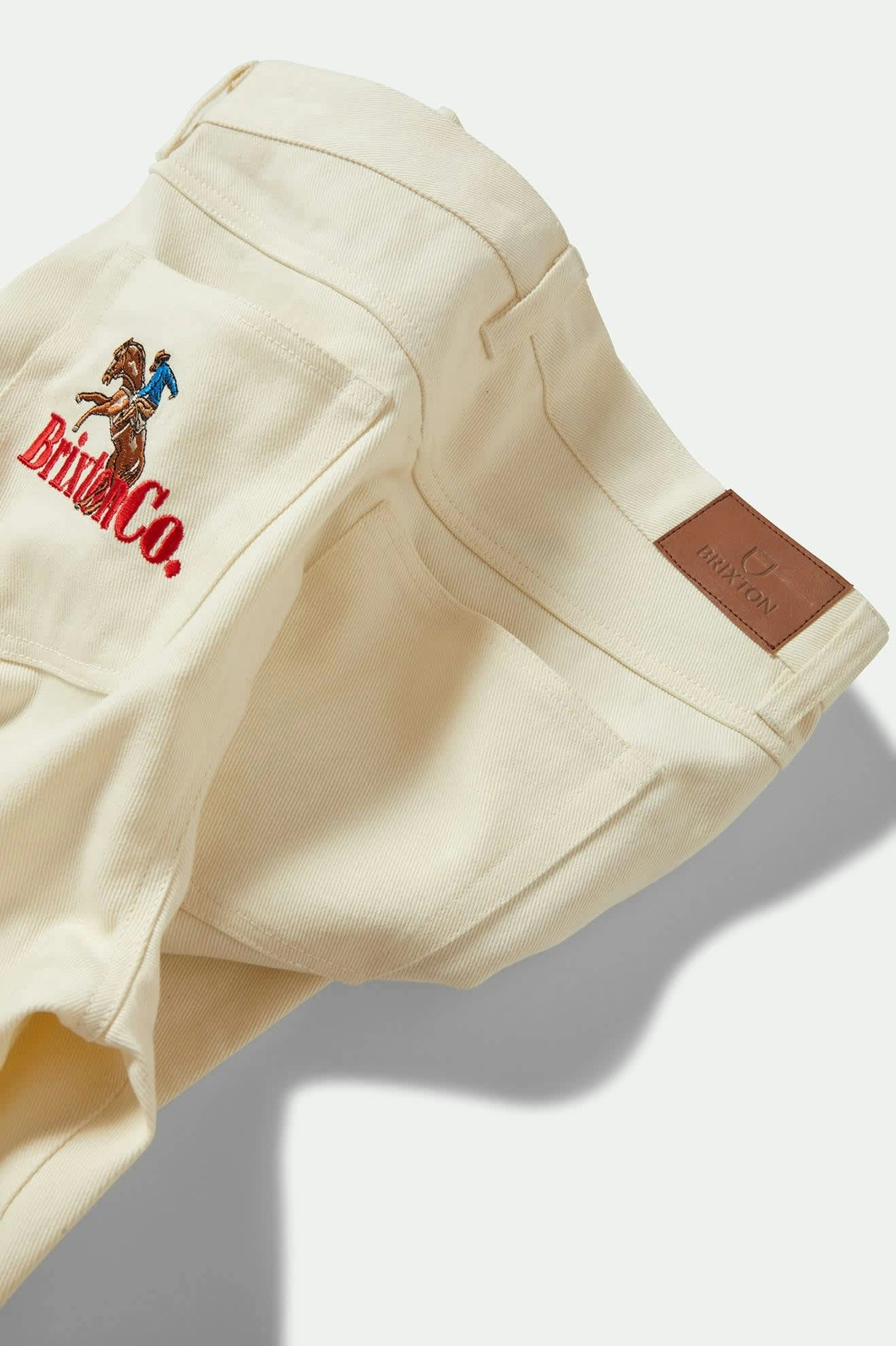 Margo Cropped 5-Pocket Pant - Off White