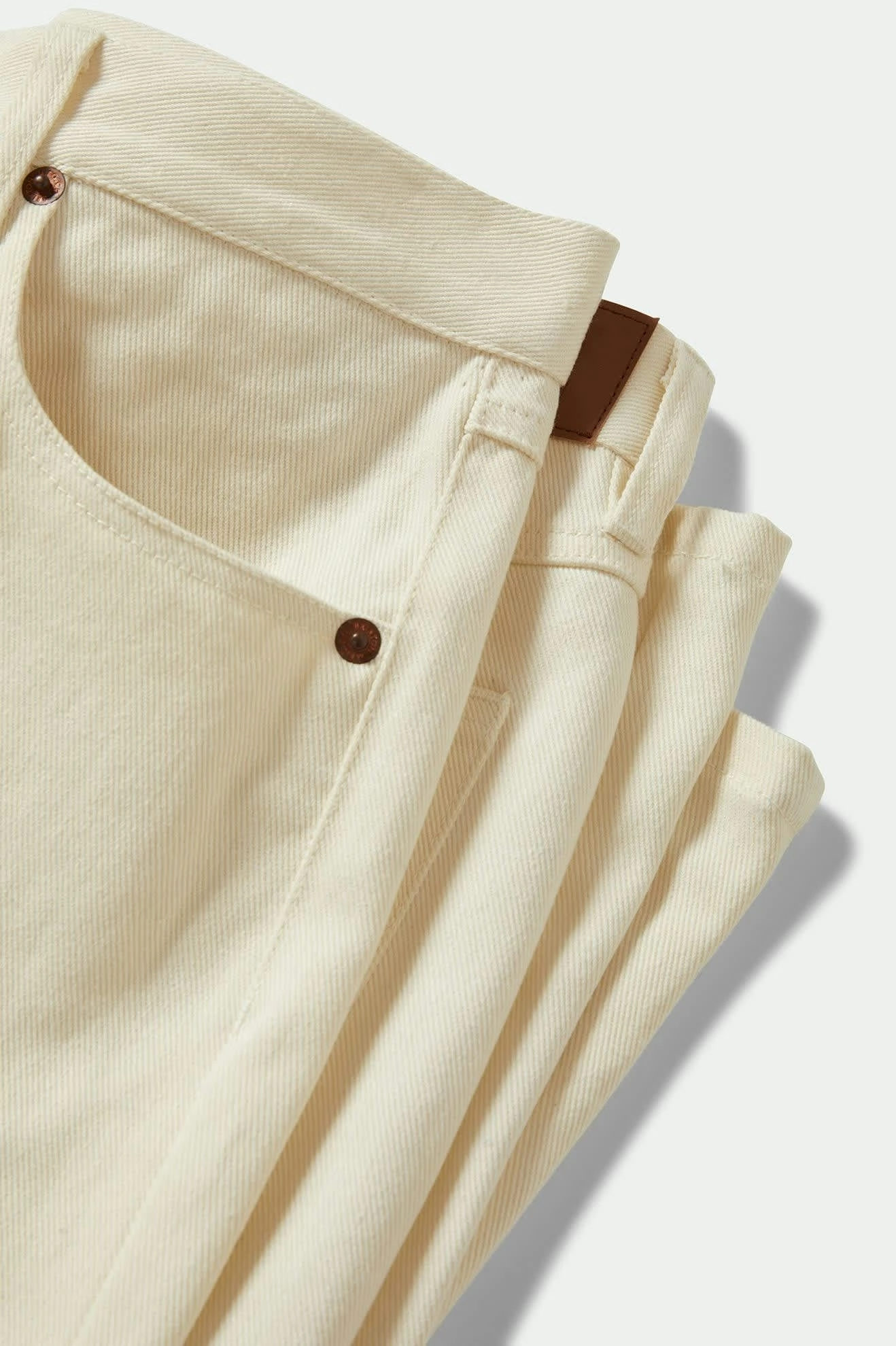 Margo Cropped 5-Pocket Pant - Off White