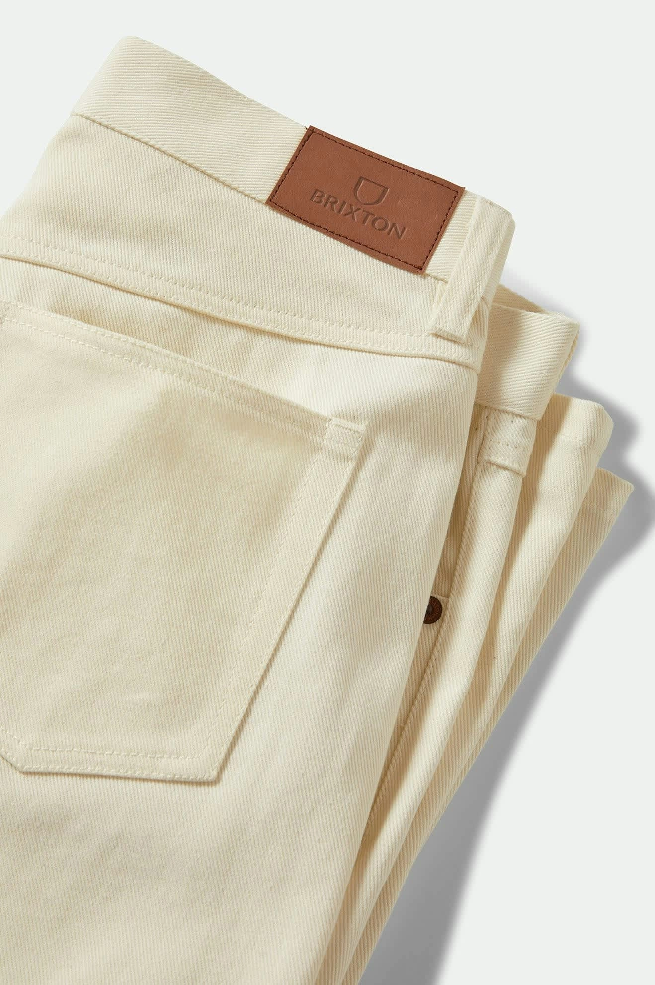 Margo Cropped 5-Pocket Pant - Off White