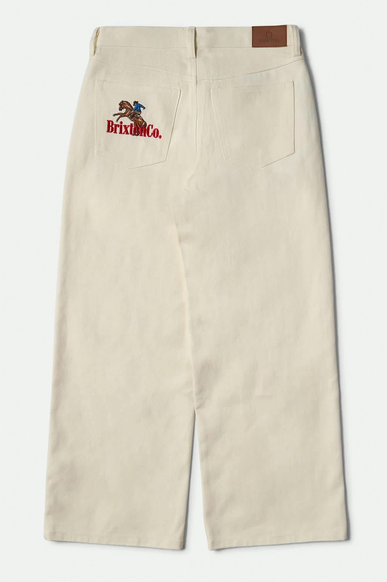 Margo Cropped 5-Pocket Pant - Off White