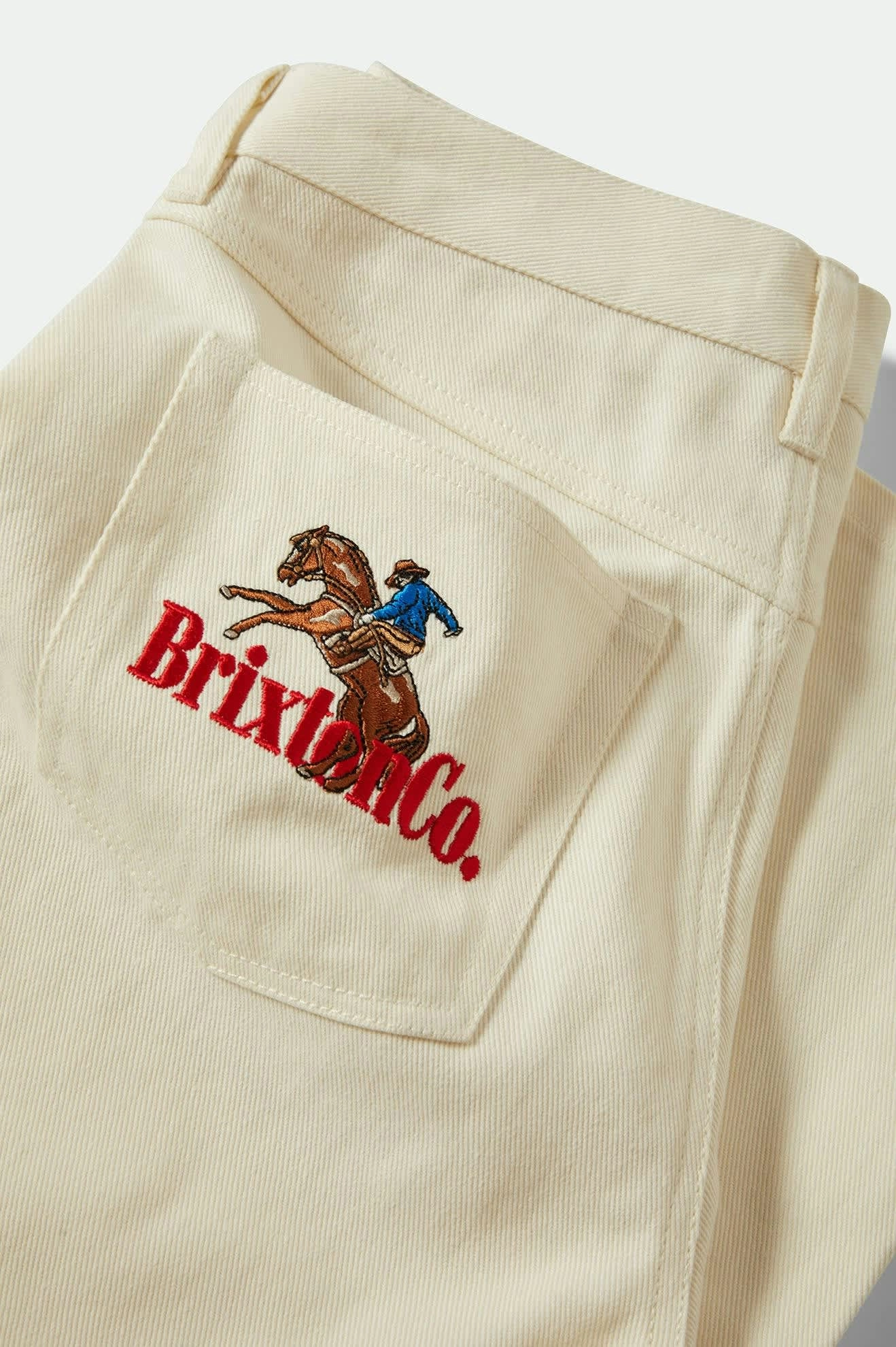 Margo Cropped 5-Pocket Pant - Off White