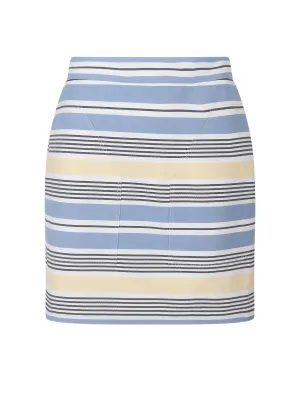 Max Mara Striped Mini Skirt