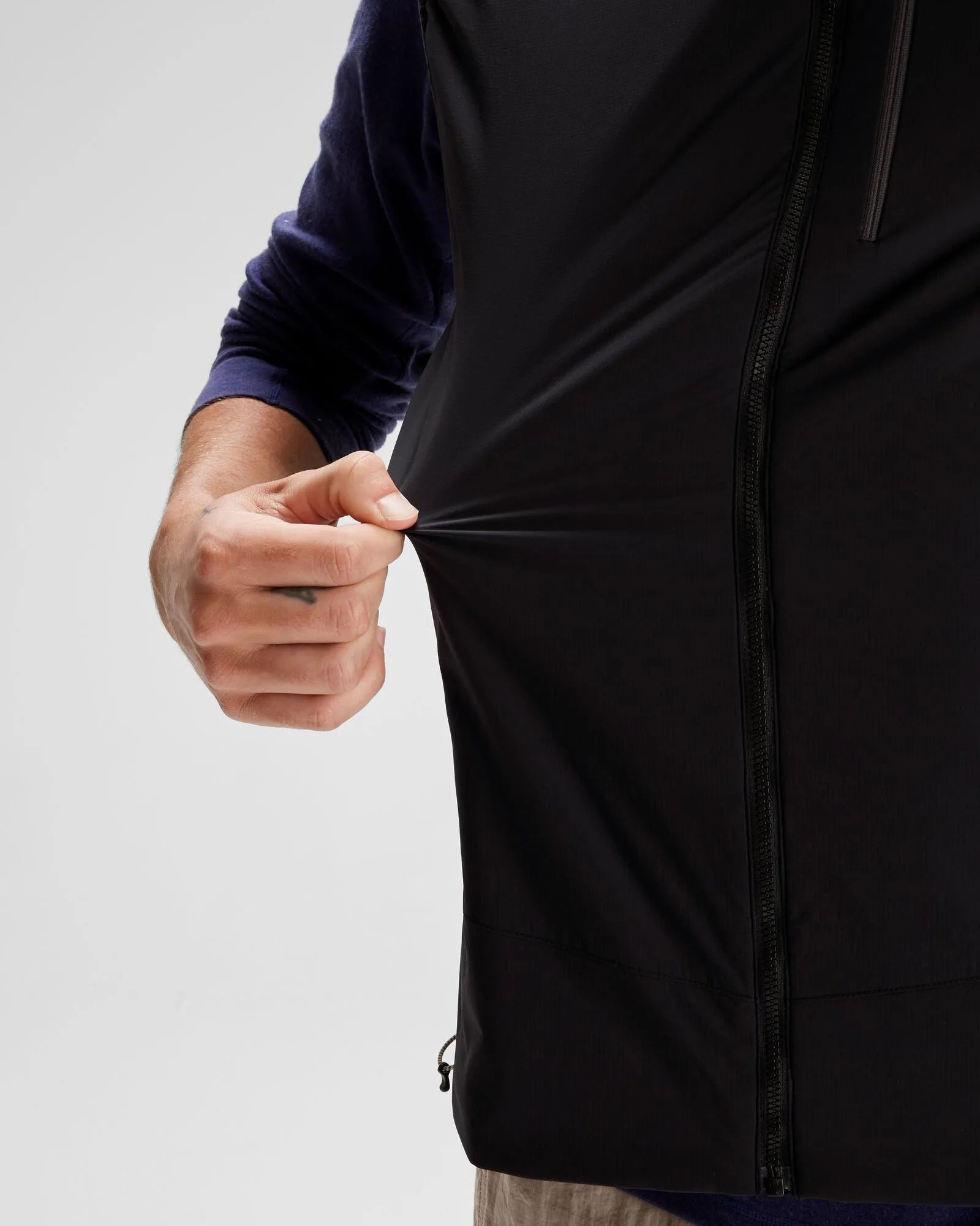 Men's Seeker PrimaLoft® Active Vest - Black Stingray